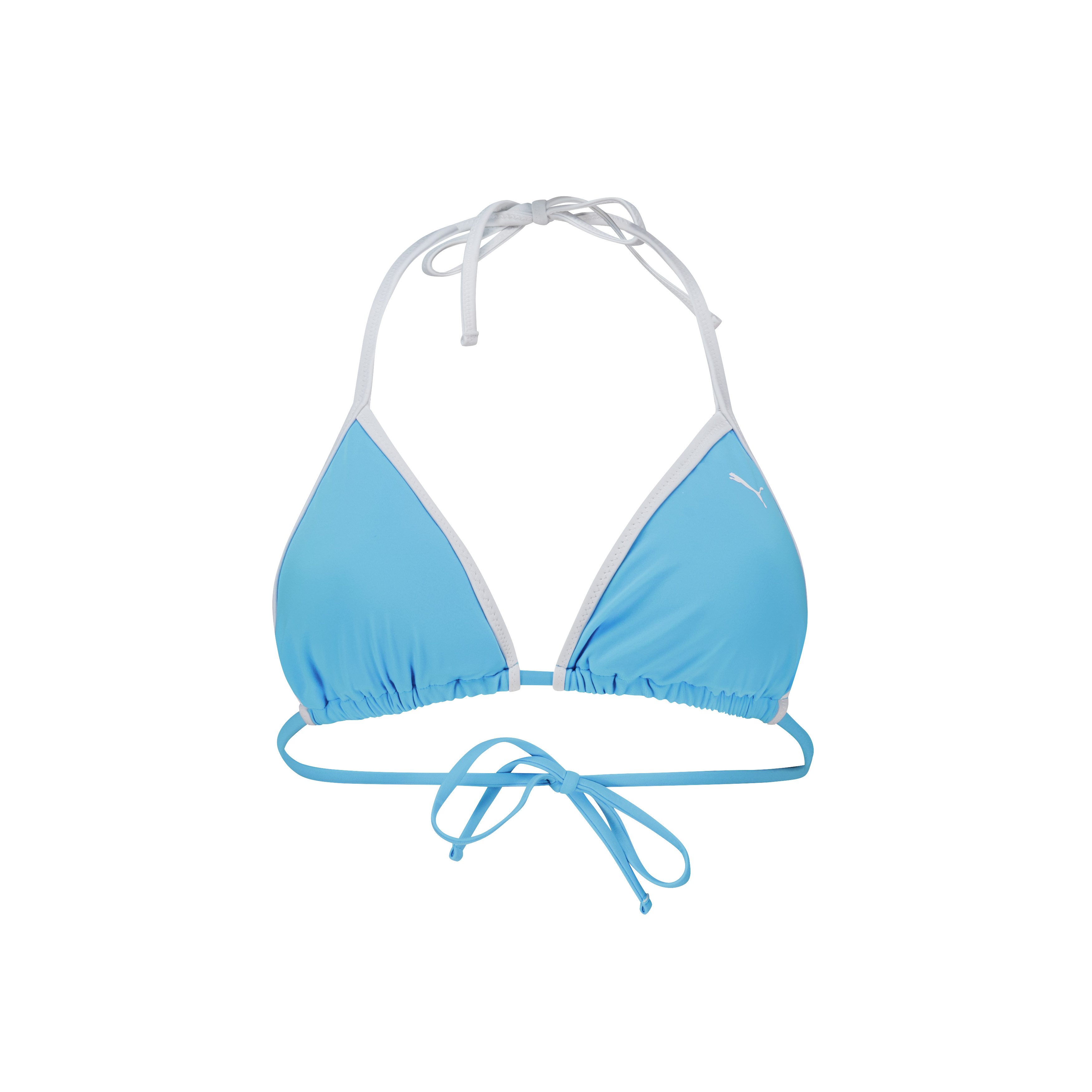 PUMA Triangel-Bikini-Top PUMA SWIM WOMEN TRIANGLE TOP, zum Binden, Neckholder