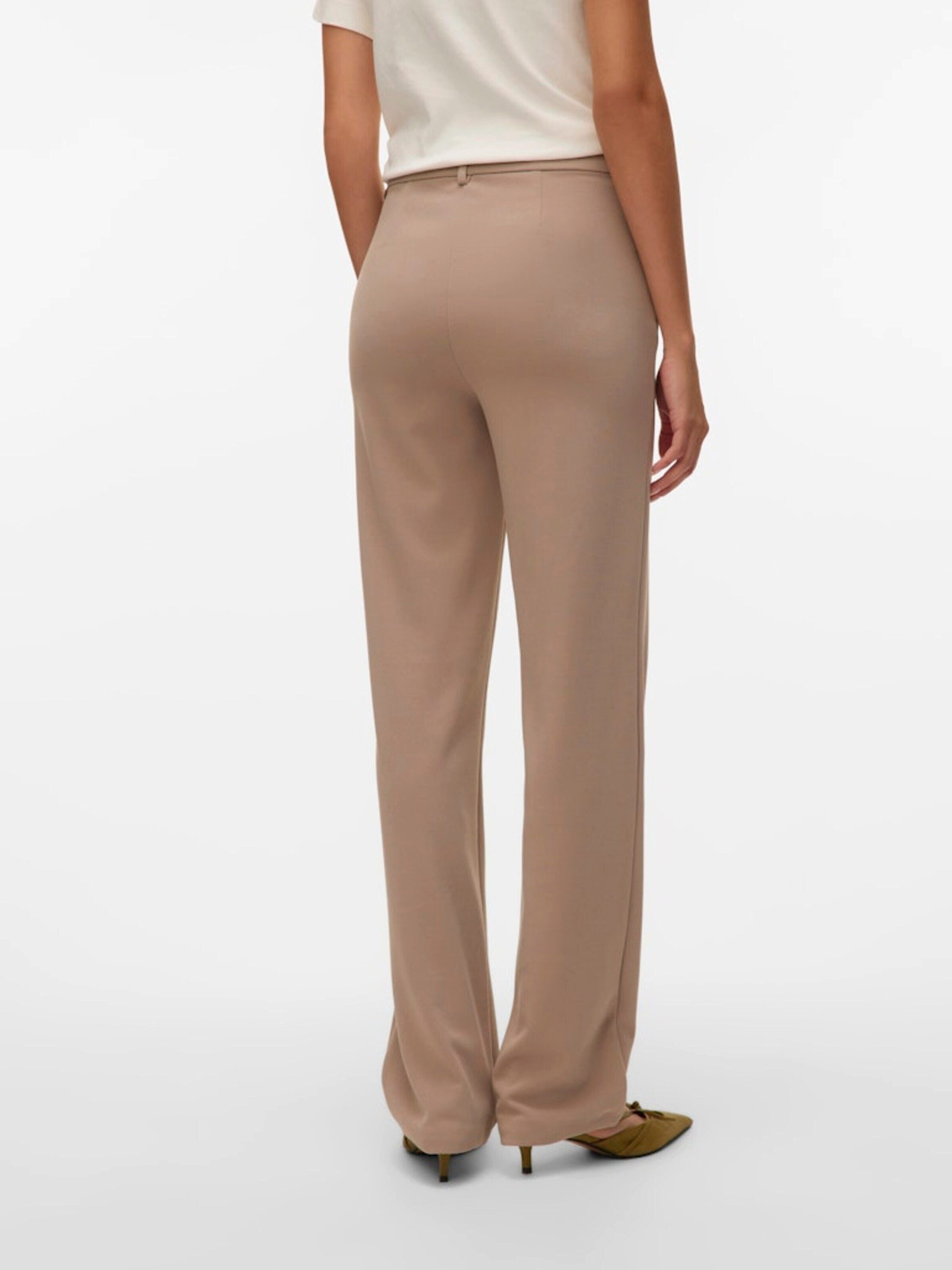Vero Moda Anzughose "VMZAMIRA MW SLIM STRAIGHT PANT NOOS", mit Gürtelschlau günstig online kaufen