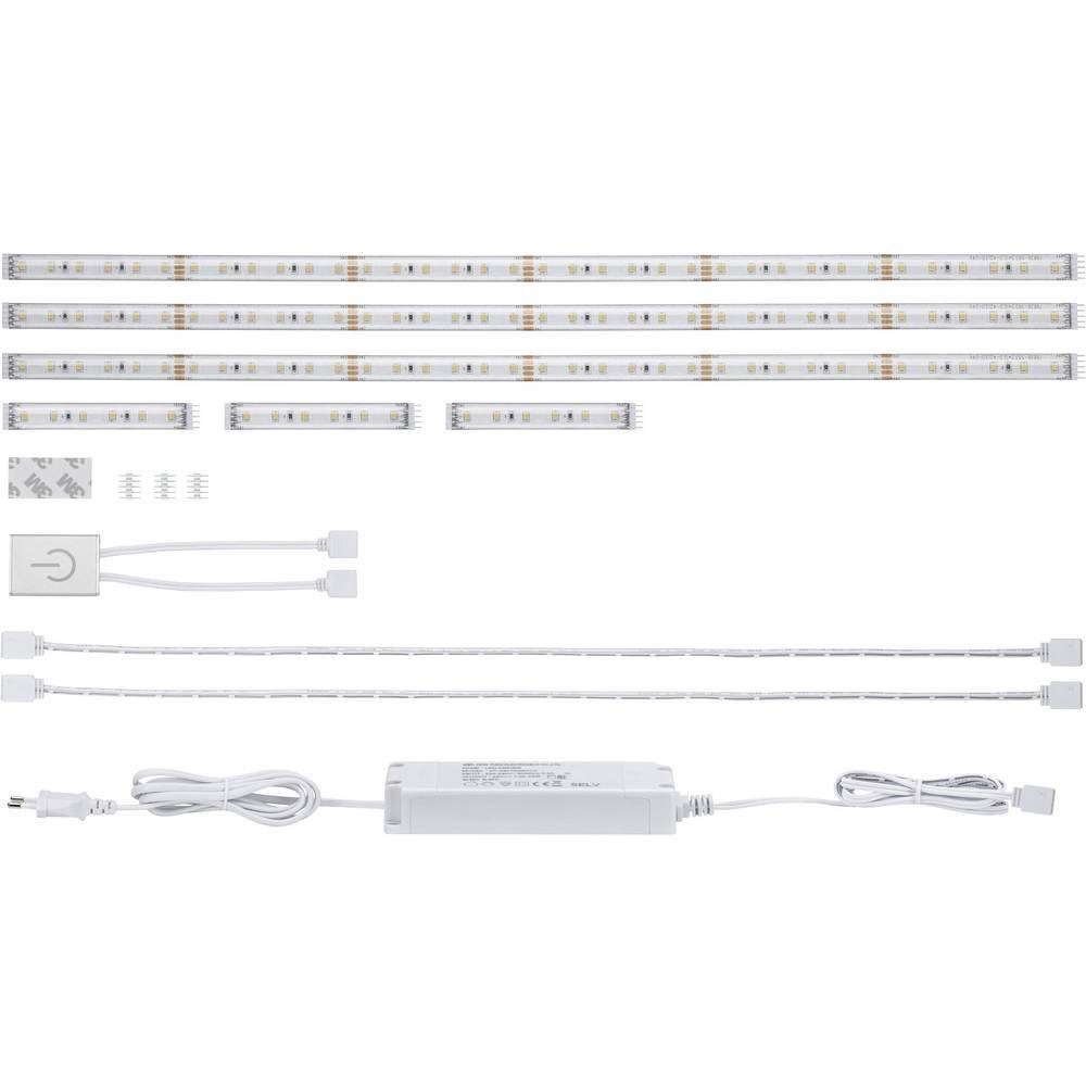 Paulmann LED Stripe Function MaxLED 500 Comfort Set Kitchen 3x60cm, kürzbar, selbstklebend