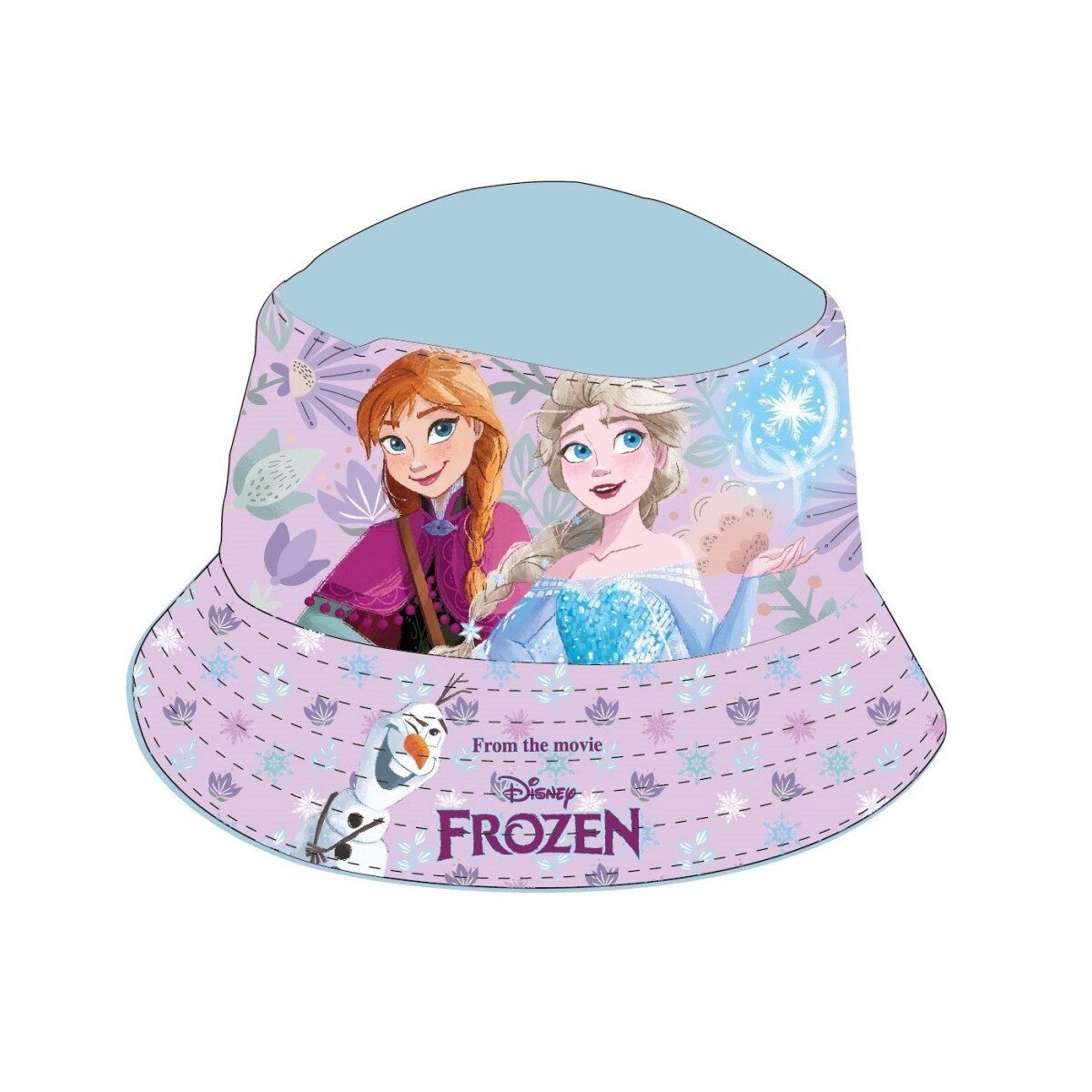 Disney Baseball Cap Frozen Anglerhut – Sisters of Snow Design, 53 cm