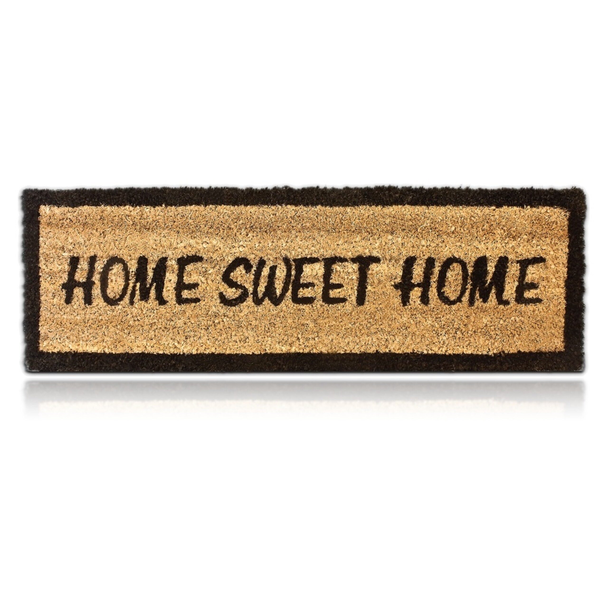 relaxdays Fußmatte HOME SWEET HOME, Rechteckig, Höhe: 15 mm von RELAXDAYS
