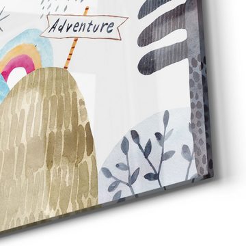 DEQORI Magnettafel 'Illustration für Kinder', Whiteboard Pinnwand beschreibbar