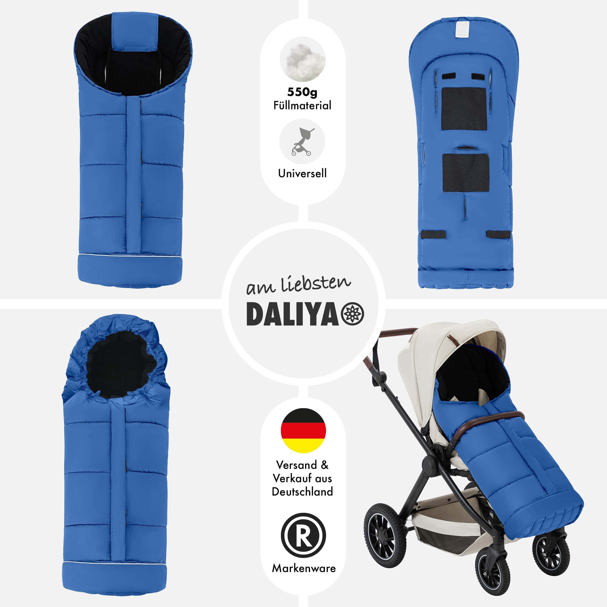 Daliya® Fußsack Fußsack und Schlafsack für Buggy und Sportsitz, Winterfußsa günstig online kaufen
