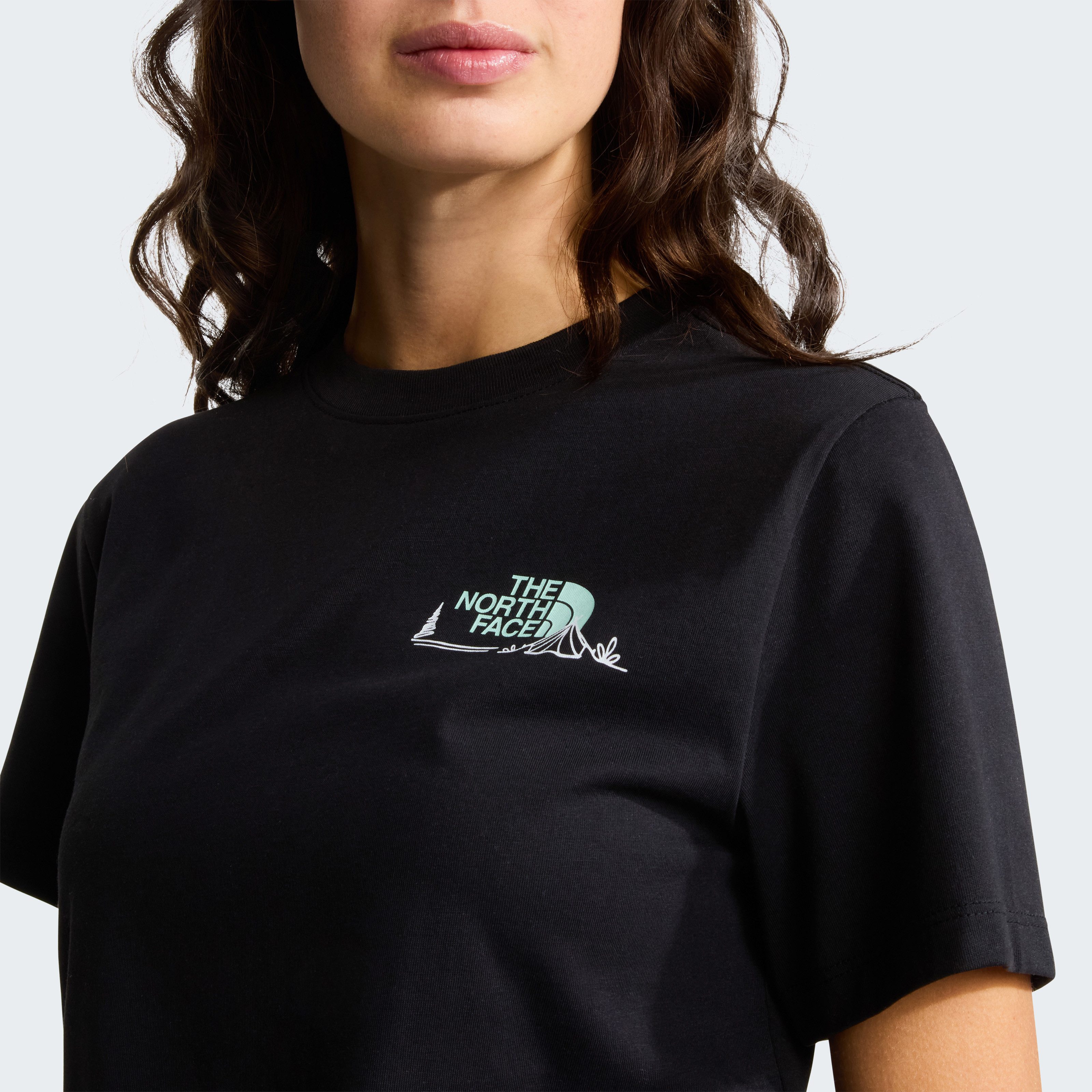 The North Face T-Shirt W MONTE REGULAR SHORT SLEEVE TEE-GRAPHIC (1-tlg) spo günstig online kaufen