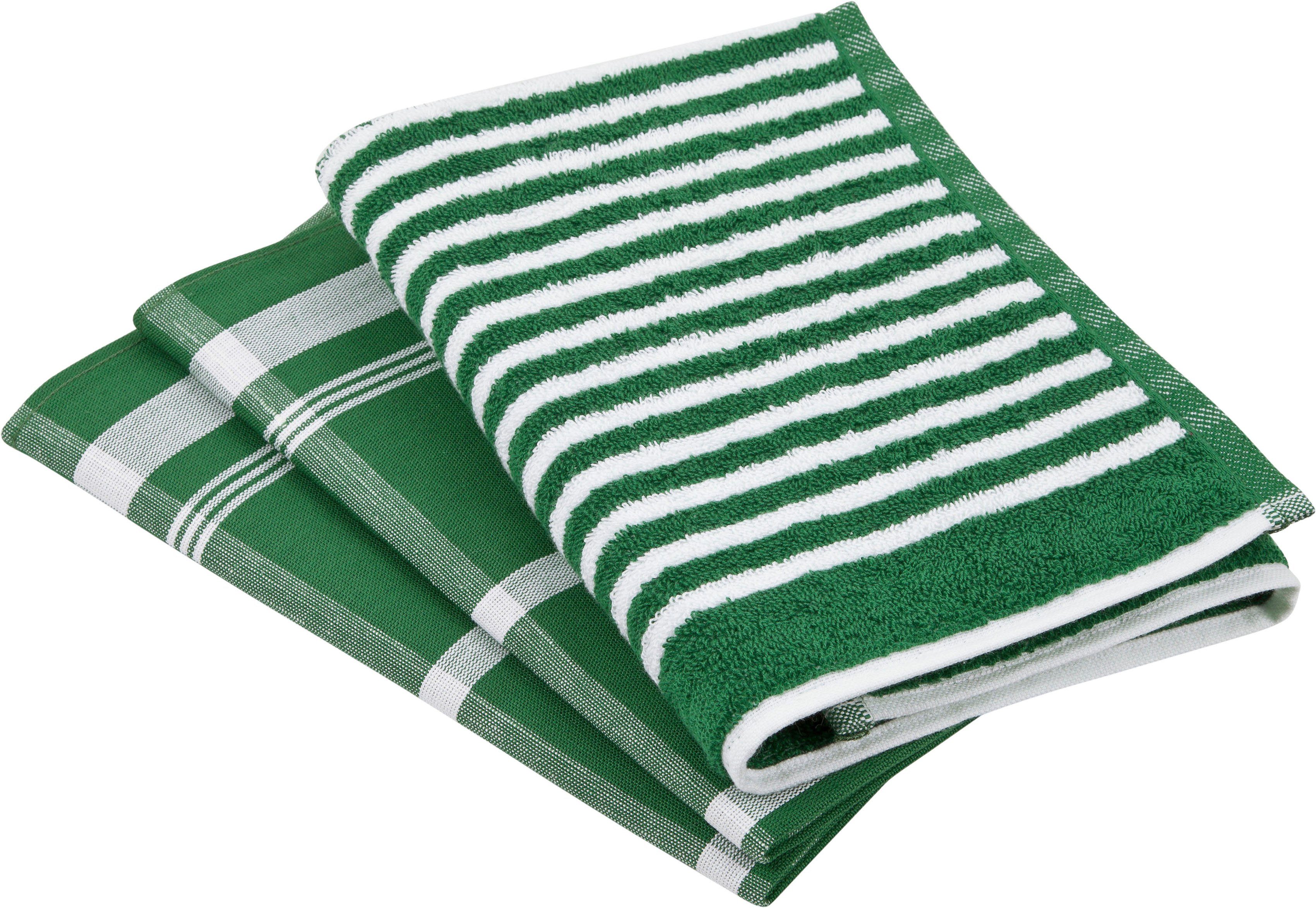 ROSS Geschirrtuch Exclusiv, (Set, 3-tlg), 1x günstig online kaufen