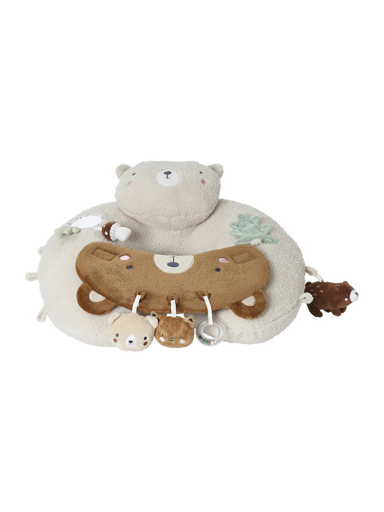 Krabbeldecke Baby Activity-Kissen, vertbaudet, Feinmotorik