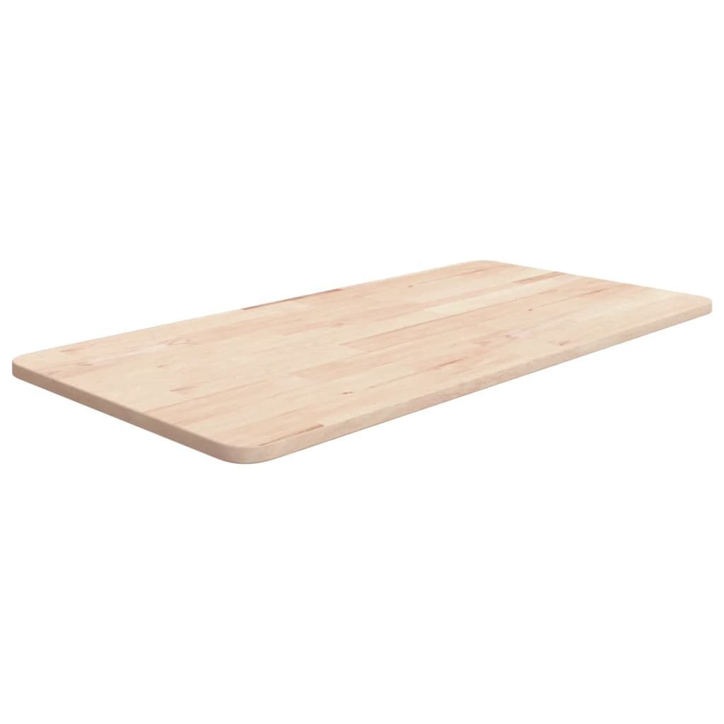 vidaXL Waschtischplatte Waschtischplatte 80x40x1,5 cm Massivholz Unbehandelt
