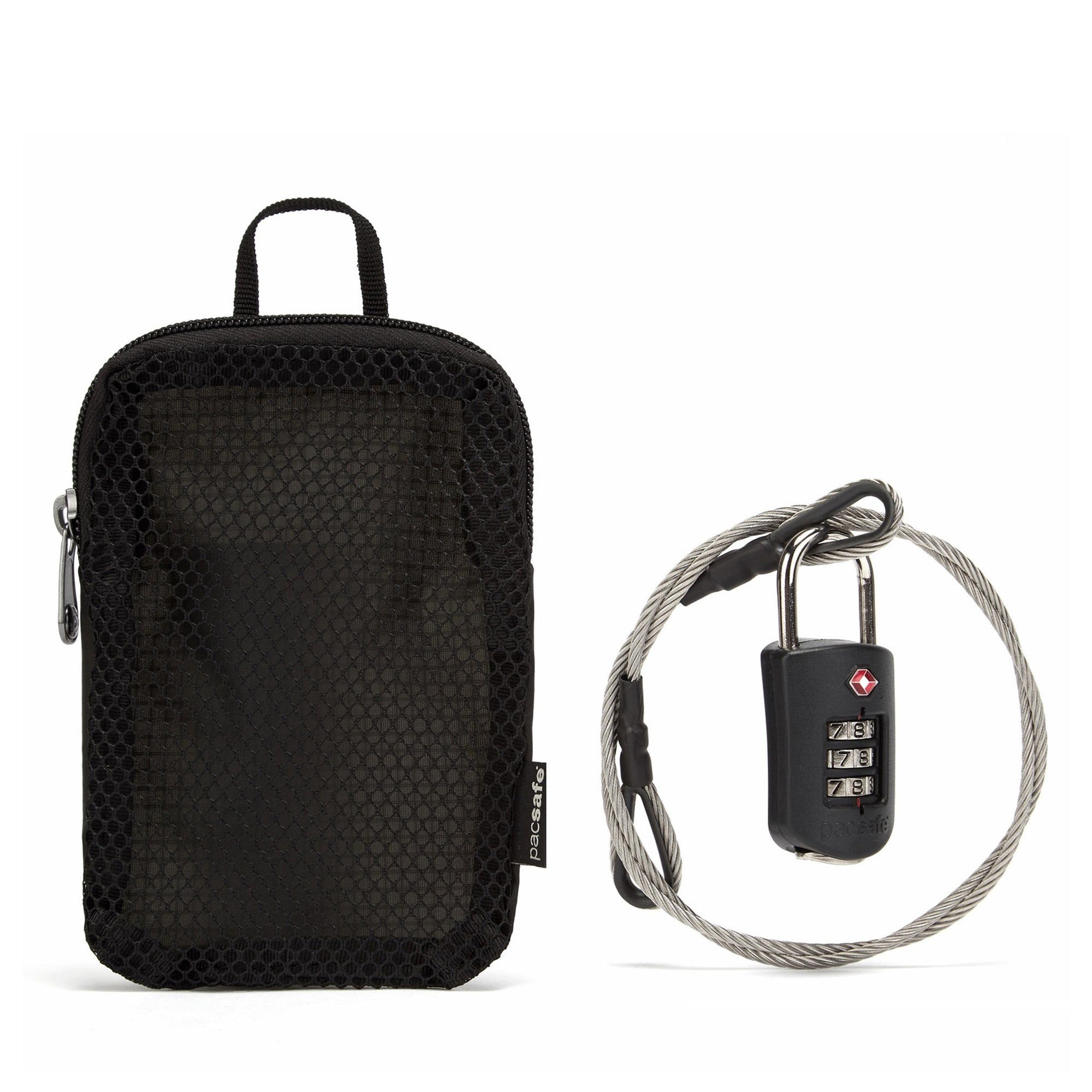 Pacsafe Koffer Prosafe 1000 steel cable - Schloss (black)