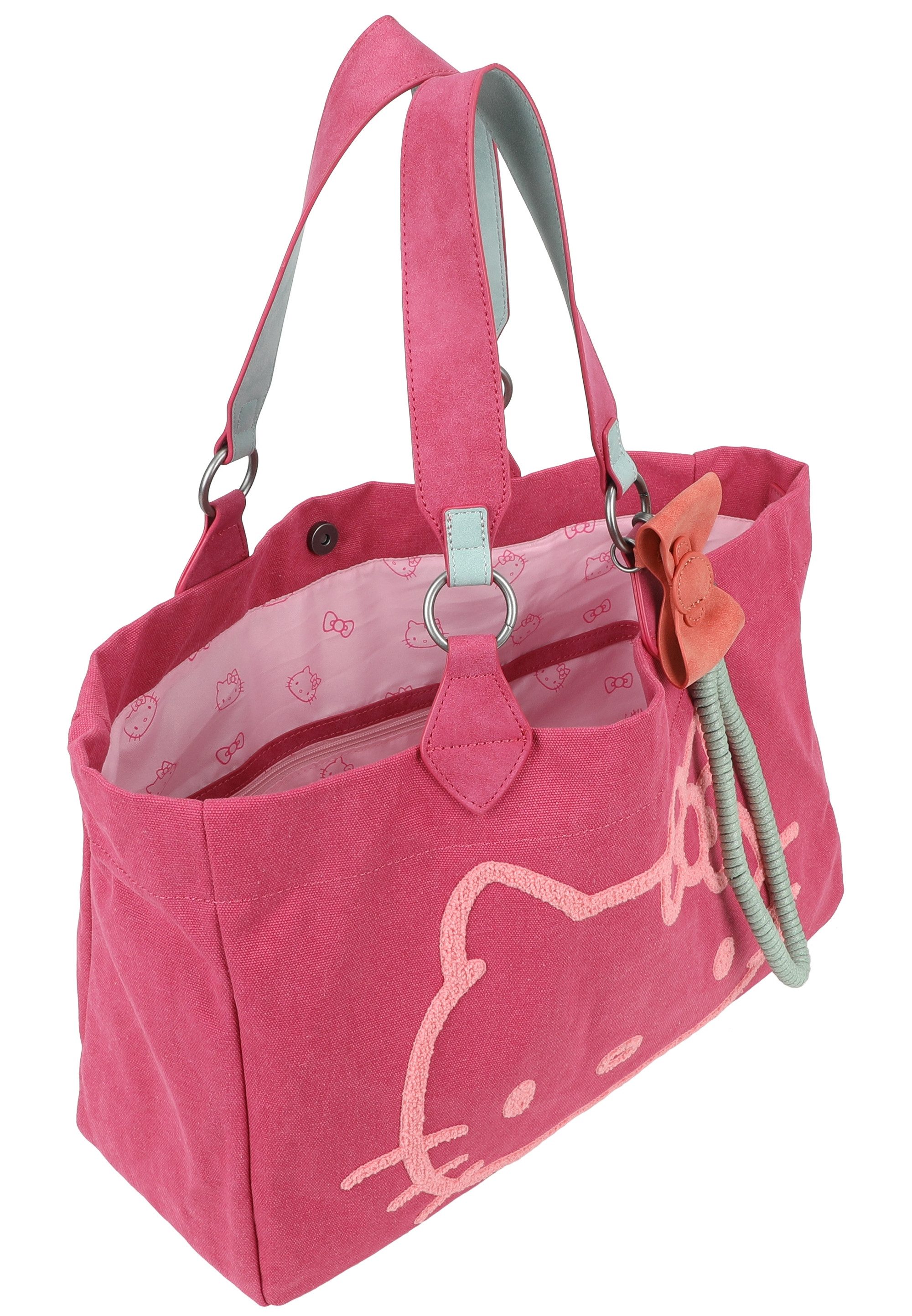 Fritzi aus Preußen Henkeltasche Izzy Medium Limited Head Flocked, im tollen Hello Kitty-Design