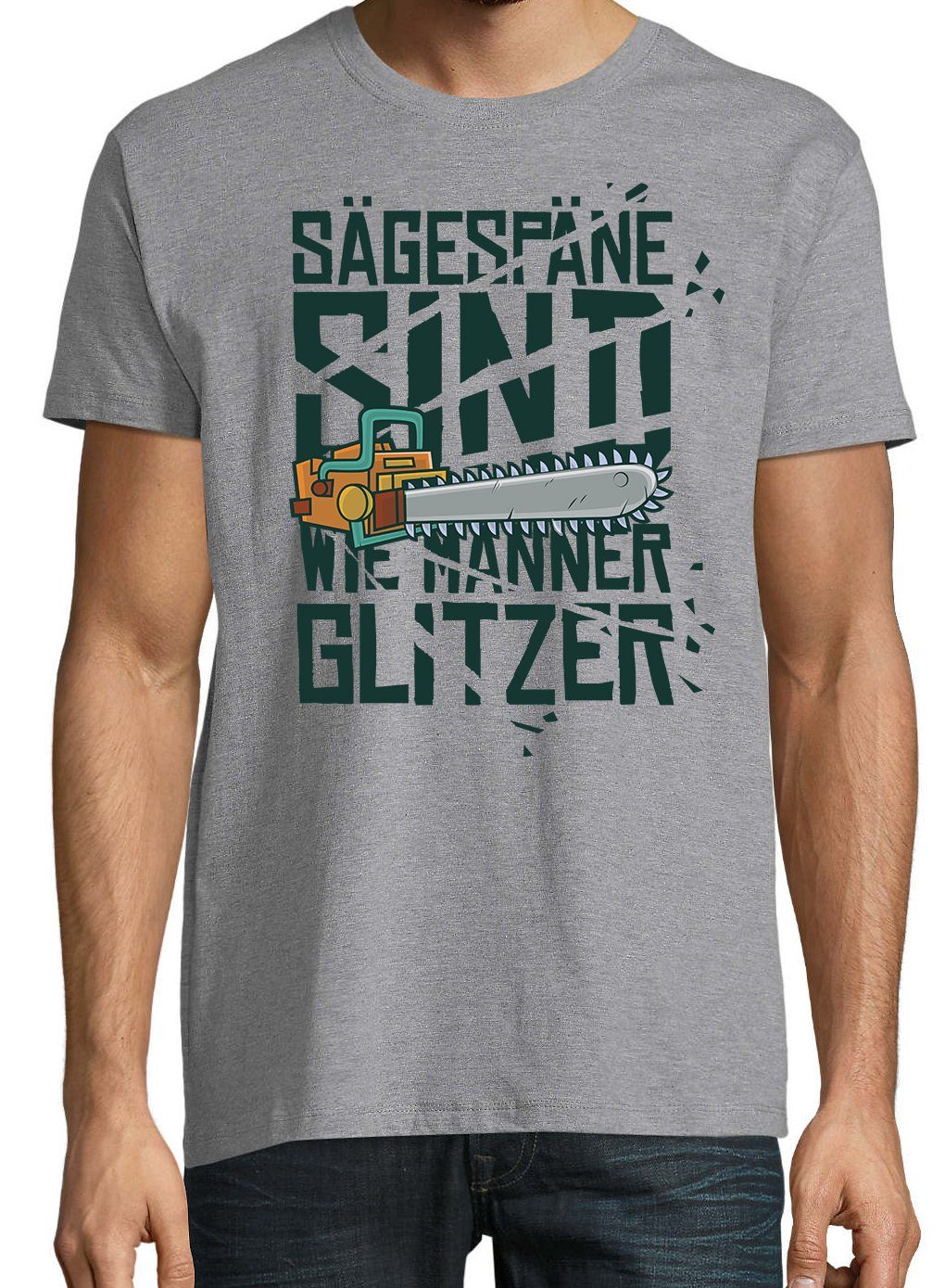 Youth Designz Print-Shirt "Sägespäne Sind Wie Männer Glitzer" Herren T-Shir günstig online kaufen