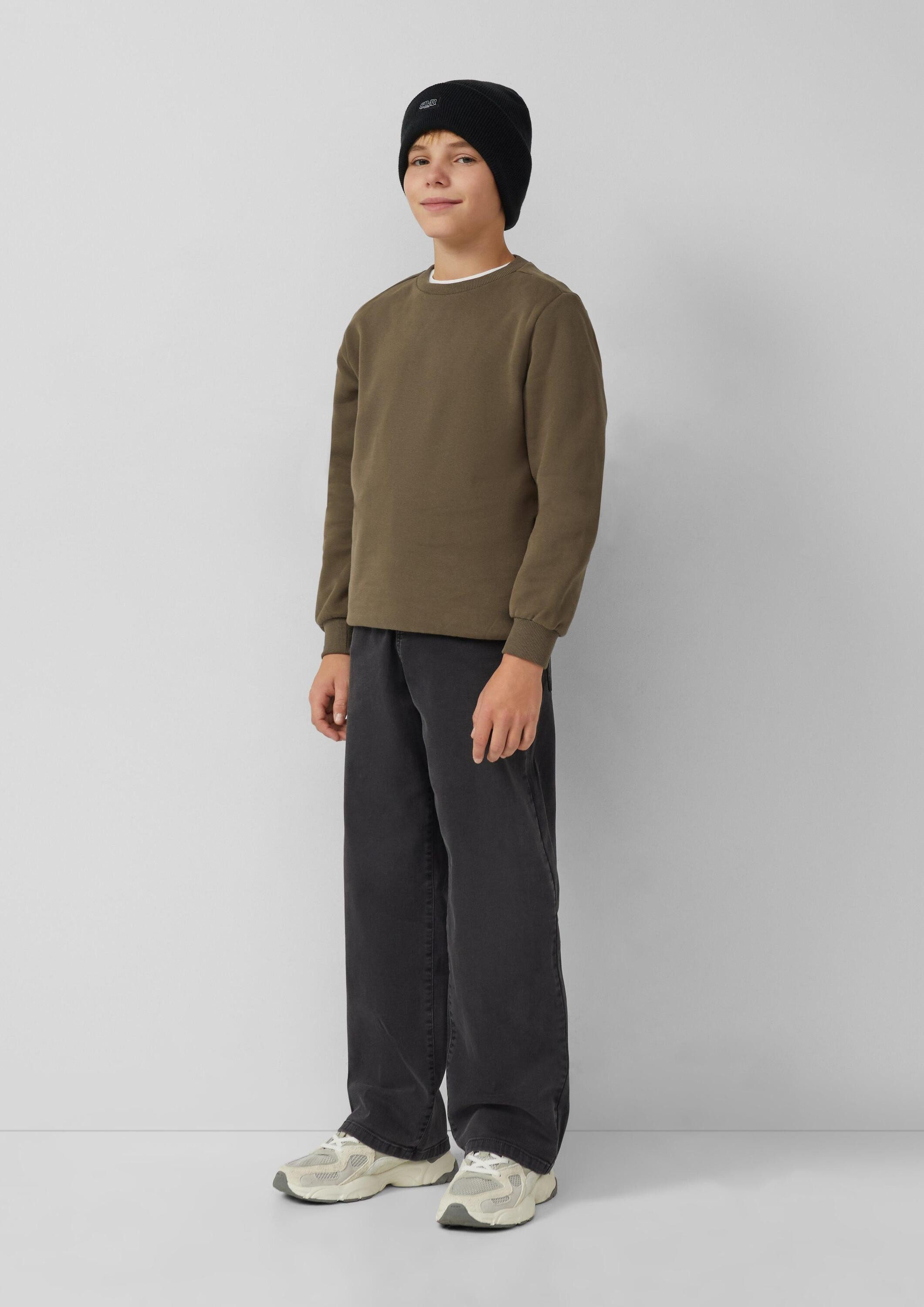 s.Oliver Weite Jeans Jeans-Hose BAGGY Jeans Baggy / Relaxed Fit / Mid Rise / Wide Leg / soft & warm