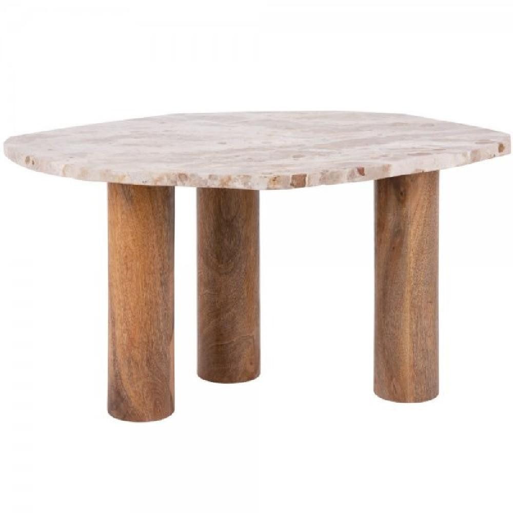Leitmotiv Beistelltisch Tisch Organic Marble Brown (40x50x70cm)