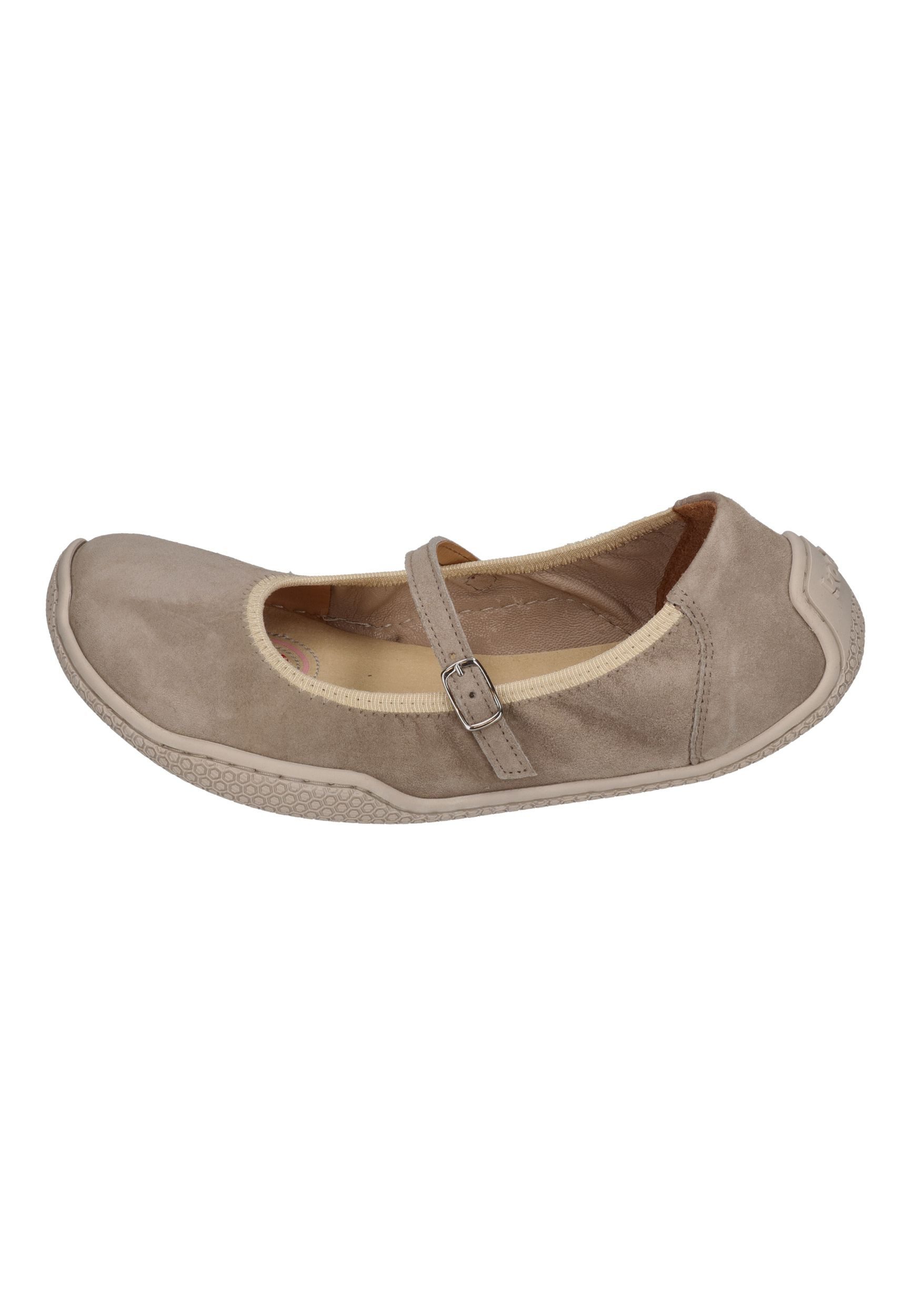 KOEL VALERIA II SUEDE Barfußschuh Taupe