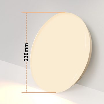 Randaco LED Deckenleuchte 12W LED Deckenleuchte mit Bewegungsmelder Sensor Wohnzimmer Badezimmer