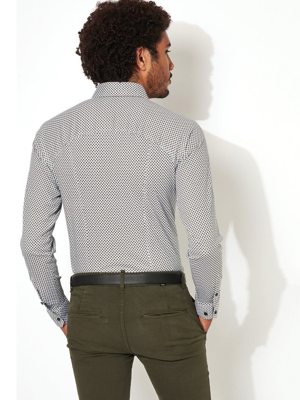 DESOTO Businesshemd Jerseyhemd Casual Kent langarm günstig online kaufen