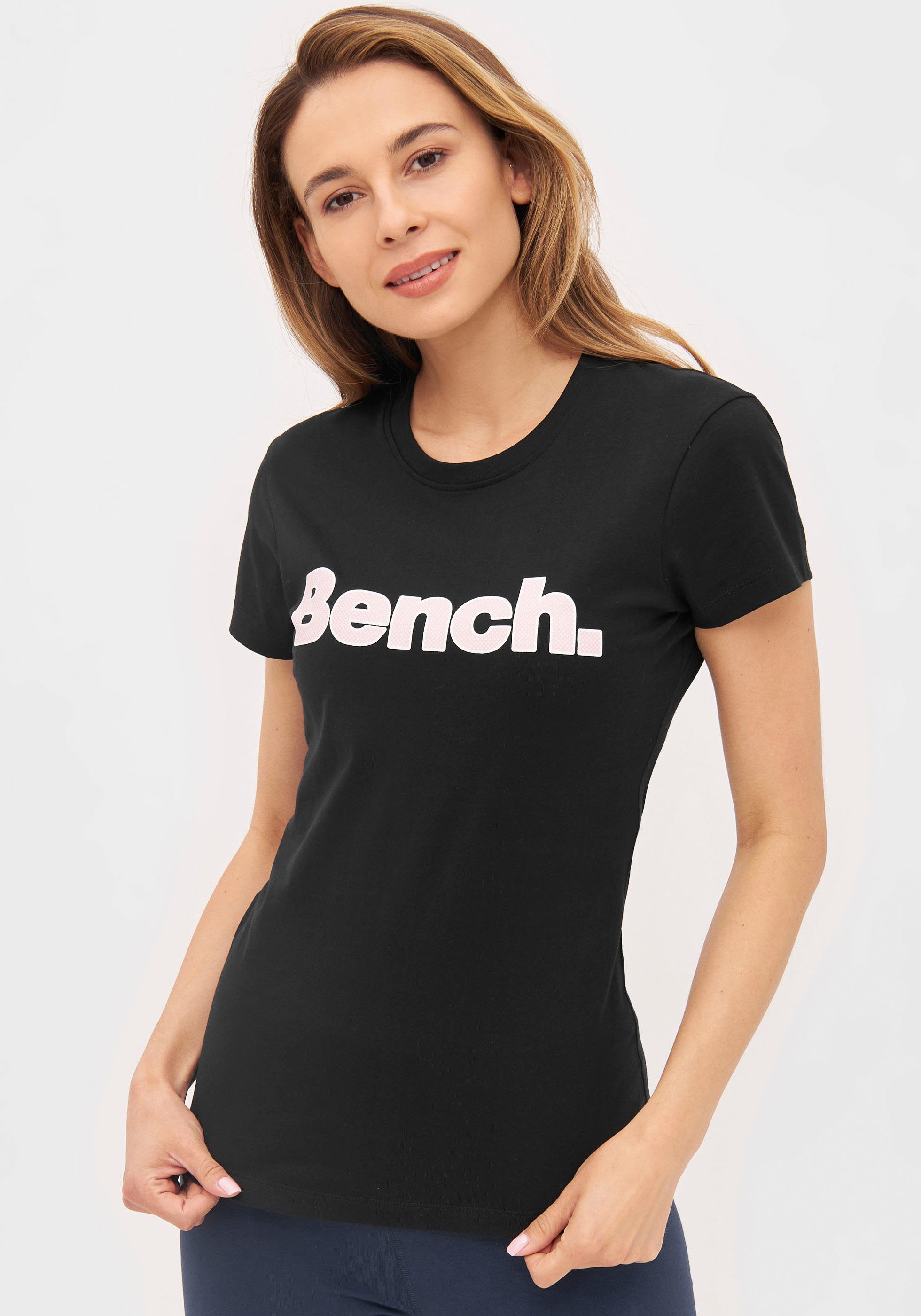 Bench. T-Shirt LEORA black
