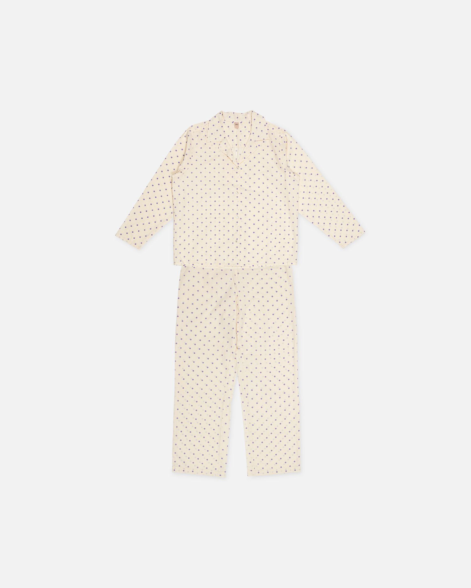 Becksöndergaard Schlafanzug Dot Pyjama Set Damen - Pyjamaset mit Punkten aus Baumwolle