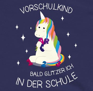 Shirtracer Sweatshirt Vorschul-Kind Einhorn Einschulung Mädchen