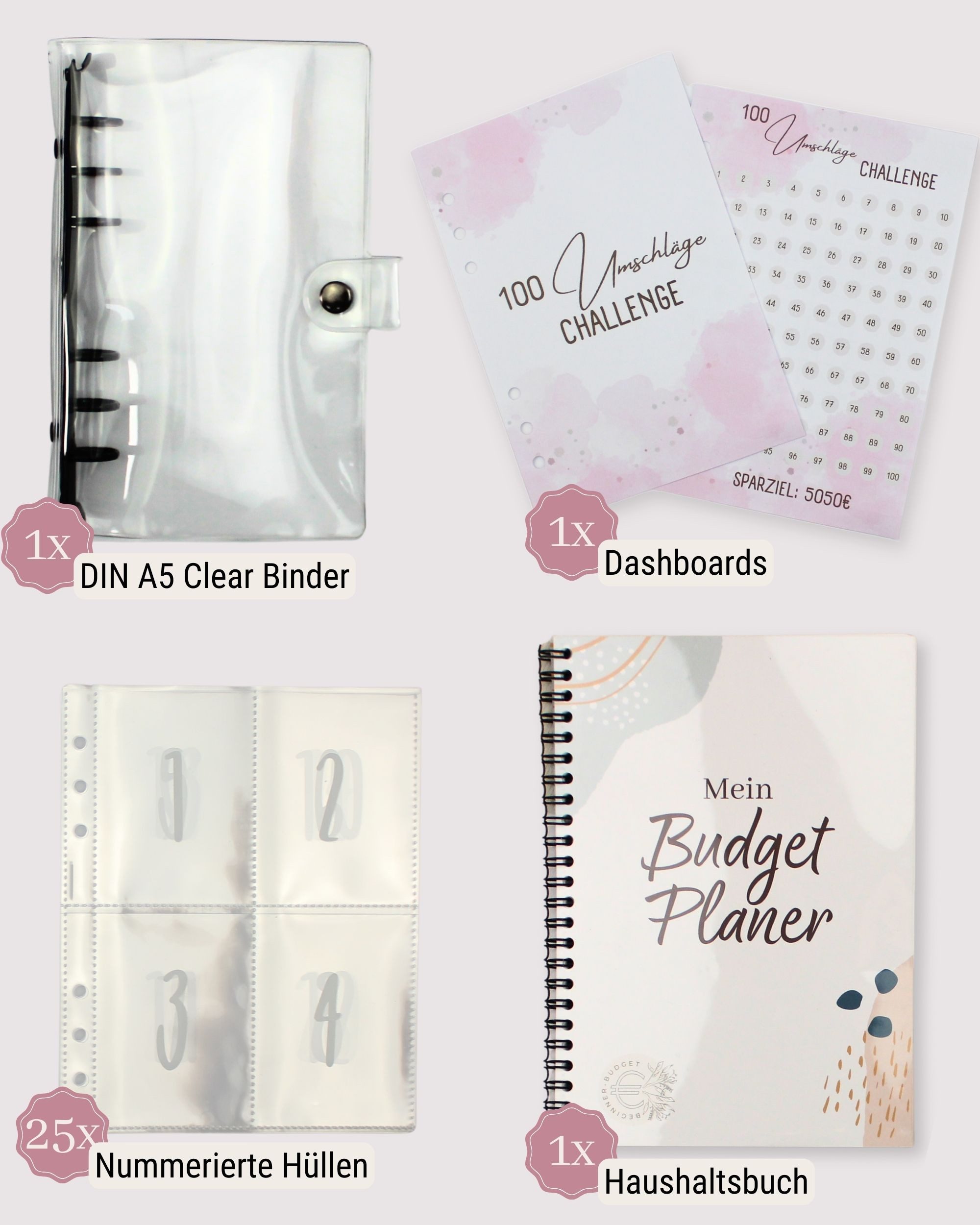 BeginnerBudget Ringbuchmappe Budget Planner Haushaltsbuch + günstig online kaufen