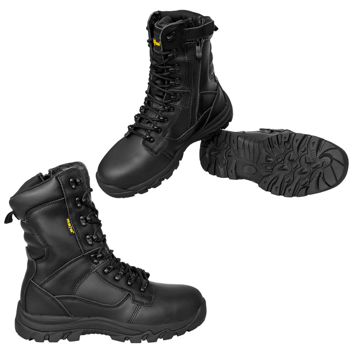 Reis Arbeitstiefel Stahlkappe SB Sicherheitsstiefel Schutzschuhe Stiefel Arbeitsschuh
