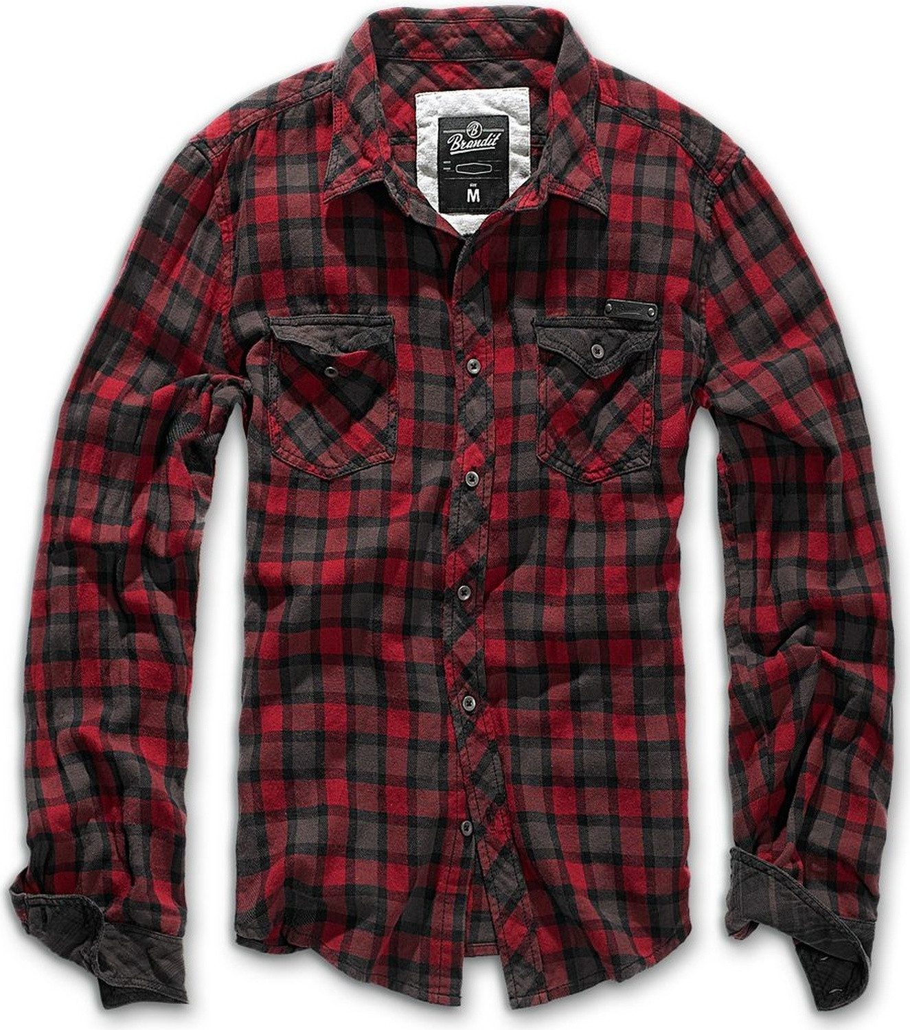 Brandit Langarmhemd Duncan Check Shirt Long Sleeve