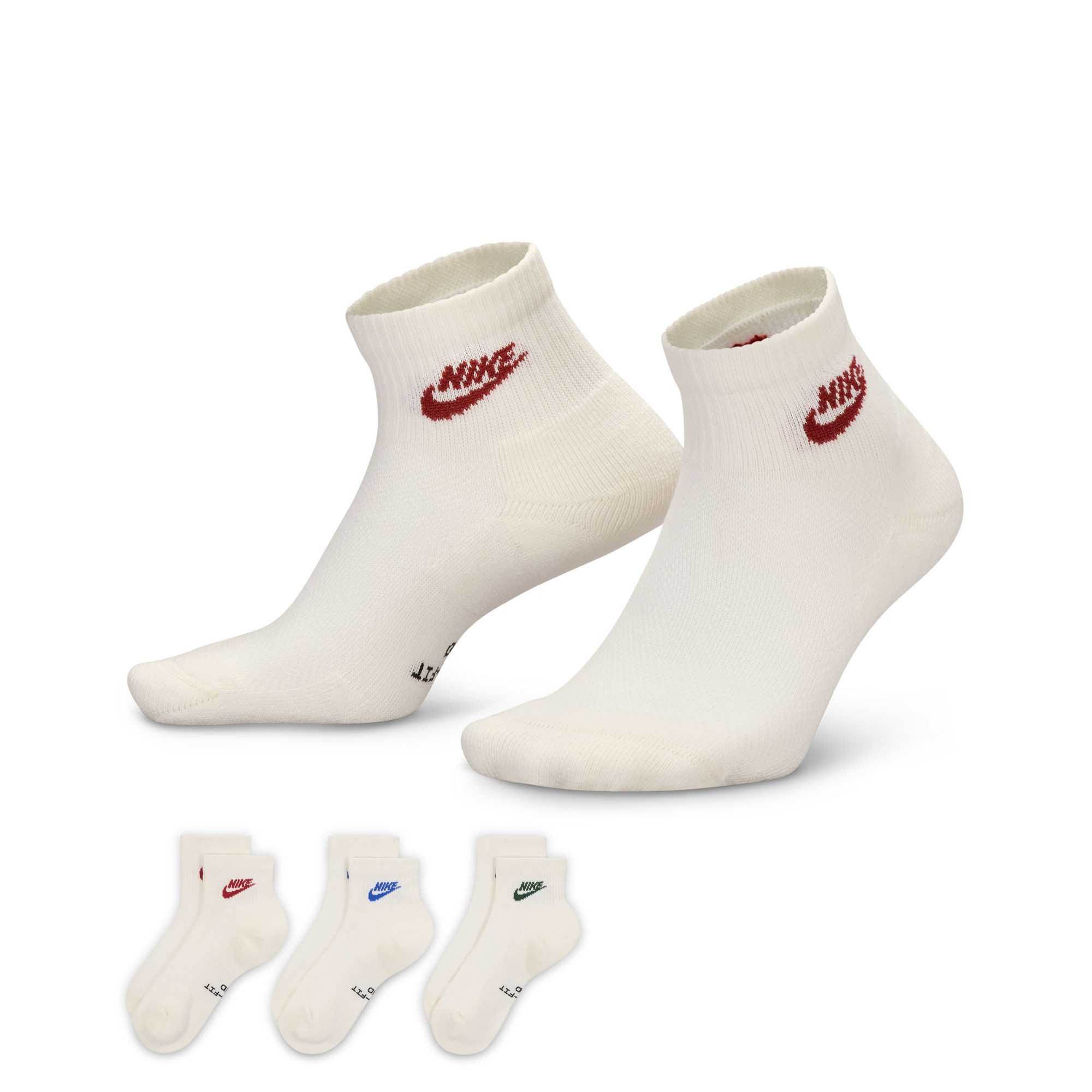 Nike Sportsocken U NK ED ELVD ANK 3P FUTRA -144