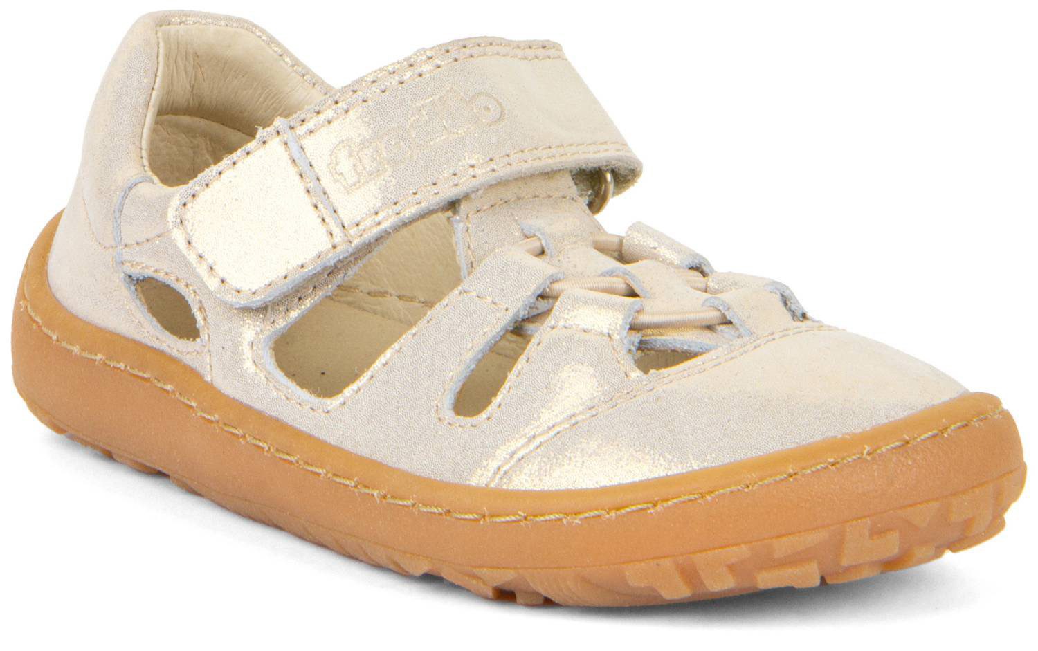 Froddo Barefoot Elastic Sandal Gold Shine Sandale