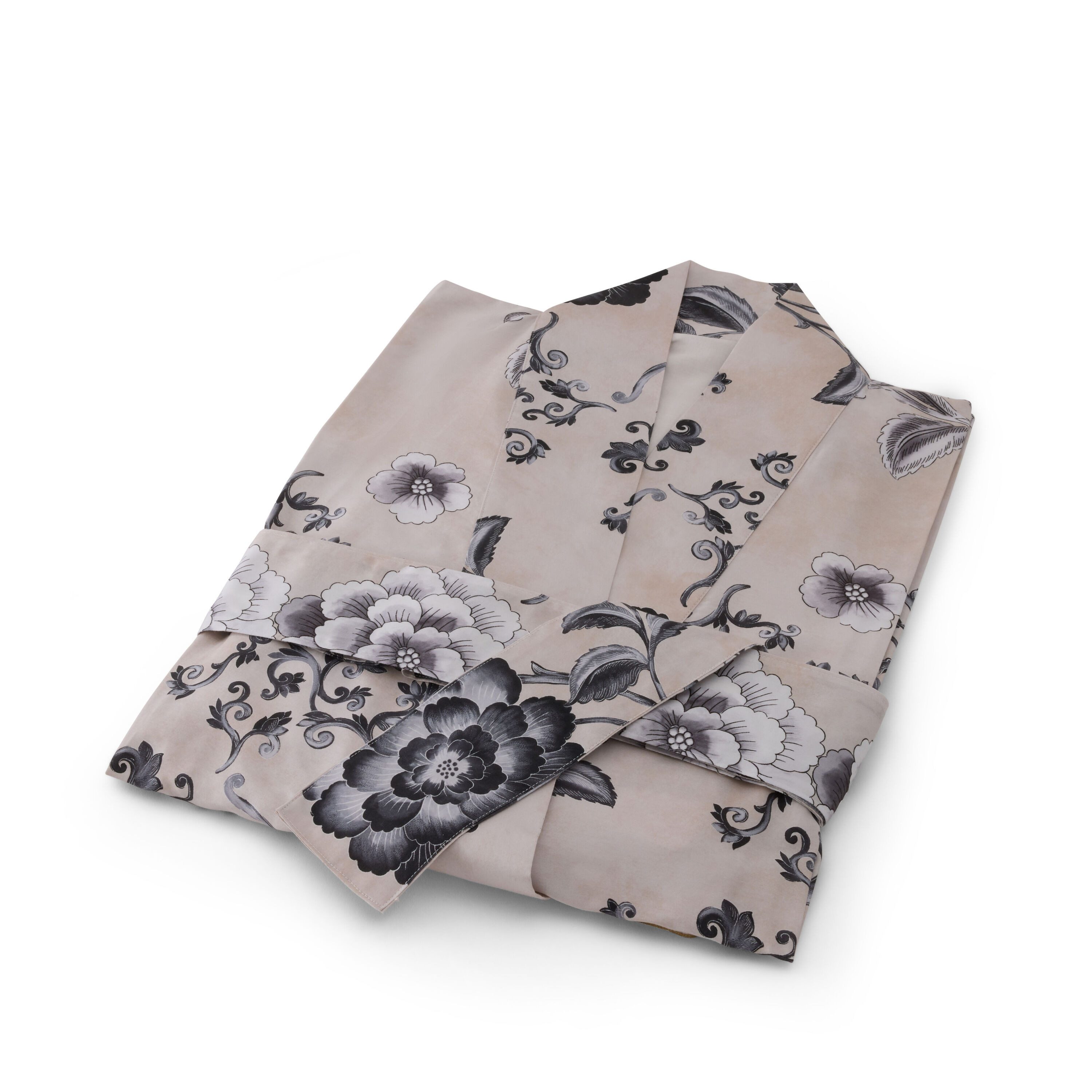Bassetti Kimono PARAGGI, Baumwolle, Gürtel, aus reiner Baumwolle