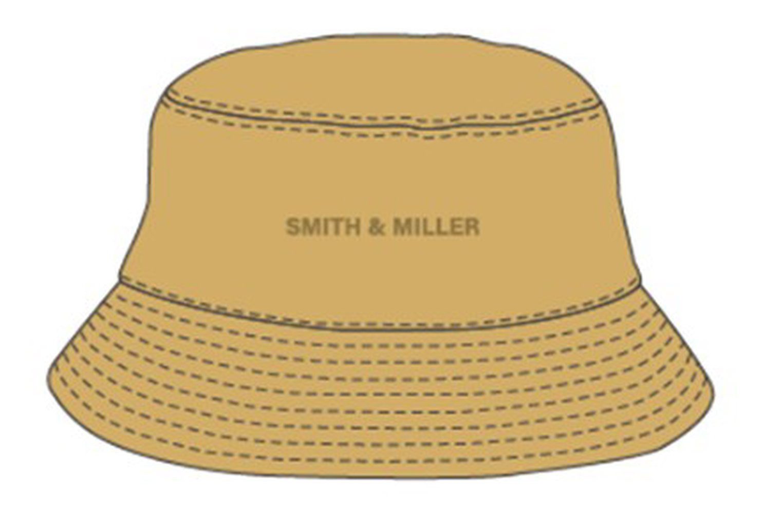 Smith & Miller Baseball Cap Hat Drill Bucket mustard - 1 Stück