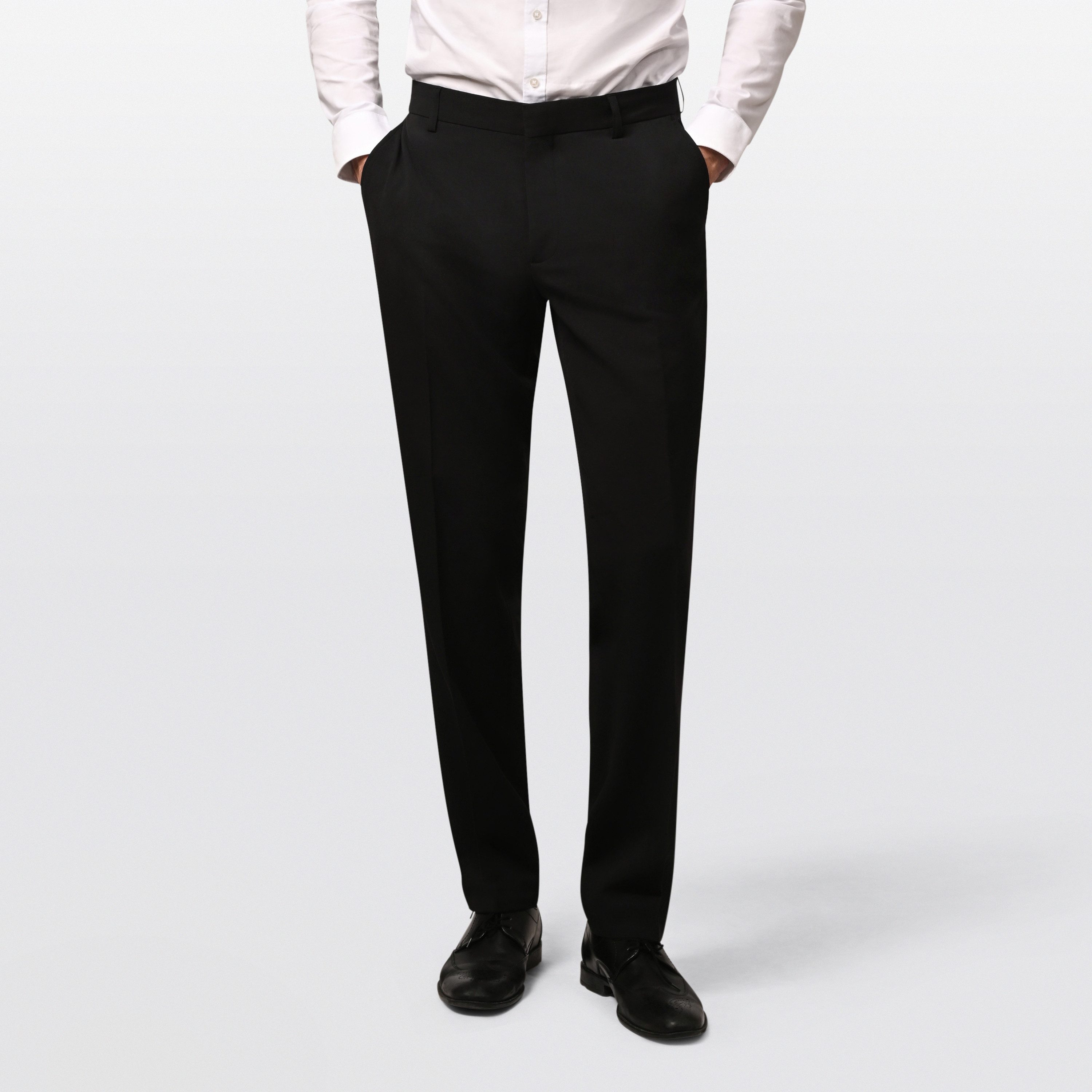 Hirschthal Anzughose Herren Business Anzughose Slim-Fit günstig online kaufen