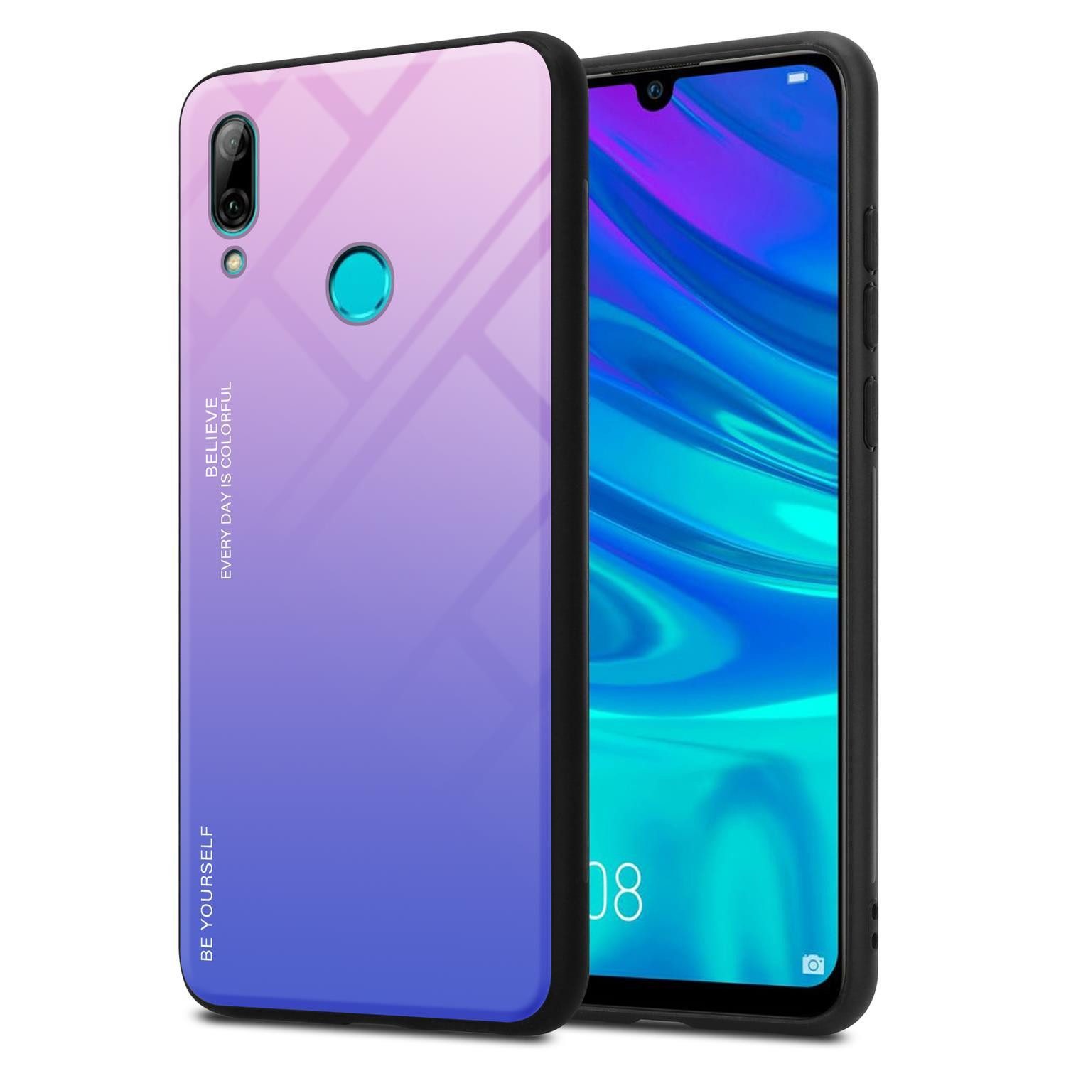 Cadorabo Handyhülle für Honor 10 LITE / Huawei P SMART 2019 Hülle Honor 10 LITE / Huawei P SMART 2019, Robustes Hard Case - Handy Schutzhülle - Hülle - Back Cover Bumper