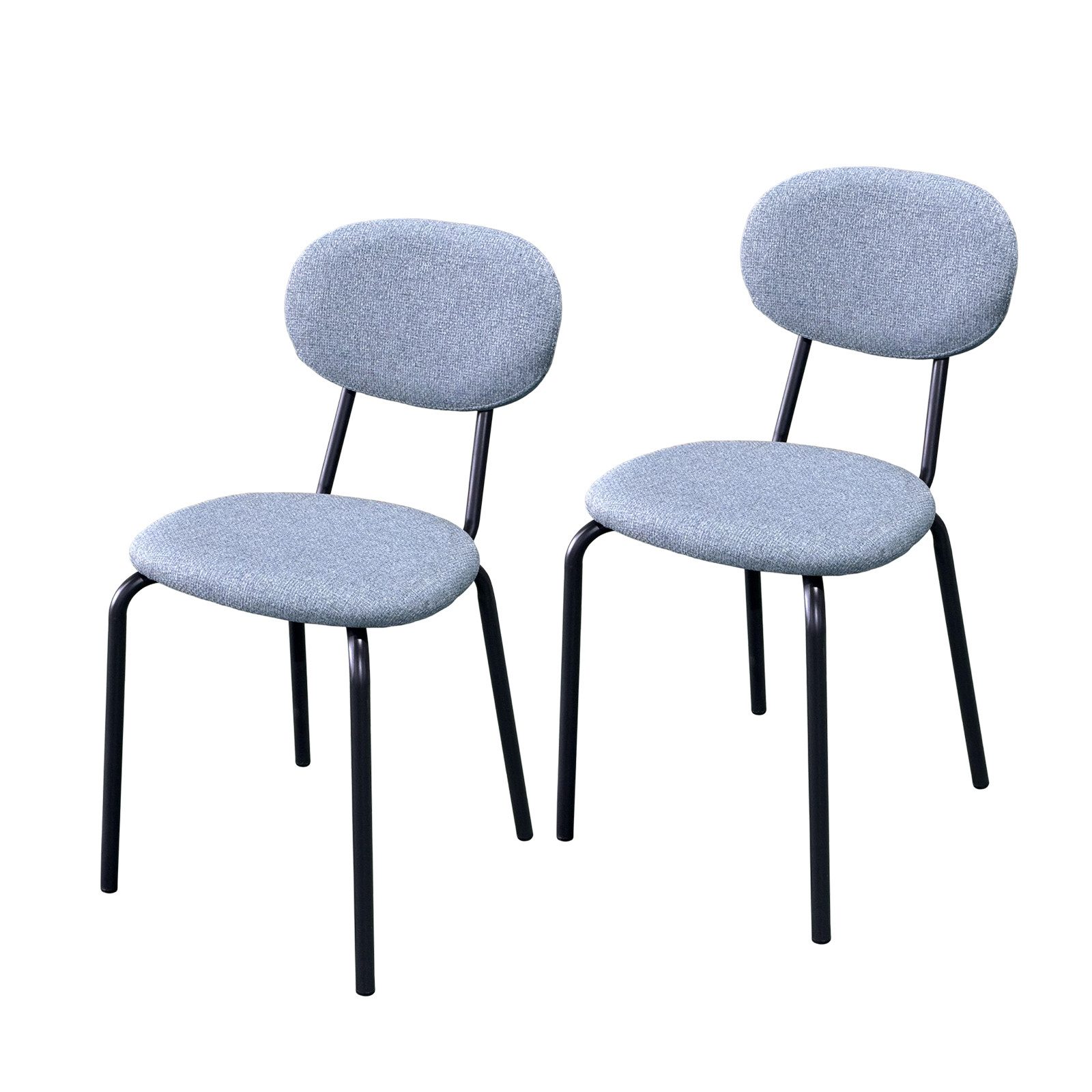 HTI-Living Esszimmerstuhl Stuhl Anella Grau 2er-Set (Set, 2 St), Esszimmers günstig online kaufen