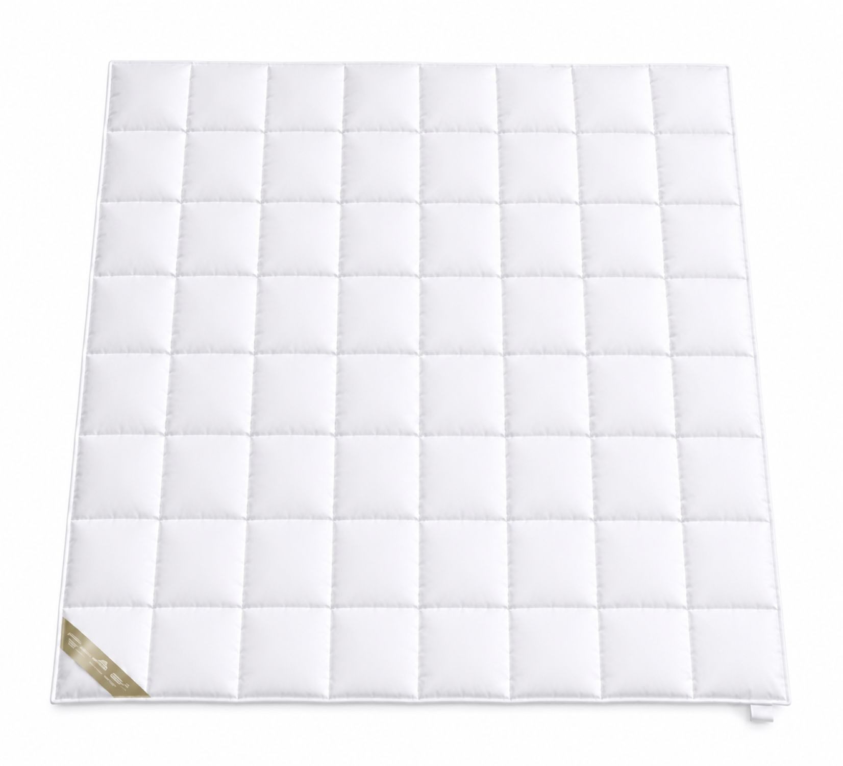 Betten Hofmann 4-Jahreszeitenbett Betten Hofmann Bayern Ganzjahres-Daunendecke 8x8 240x220 cm 1280g, Füllung: 100% Gänsedaunen, Bezug: 100% Baumwolle, leichte Ganzjahresdecke, hergestellt in Deutschland