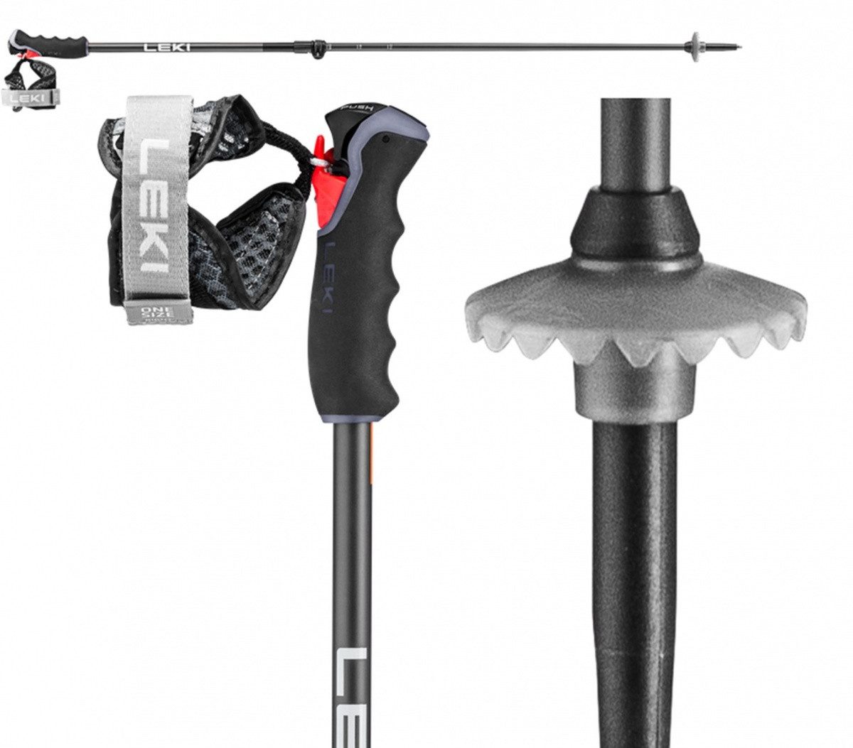 Leki Skistöcke Leki Peak Vario 3D Länge 110 - 140 cm verstellbare Skistöcke 65367611