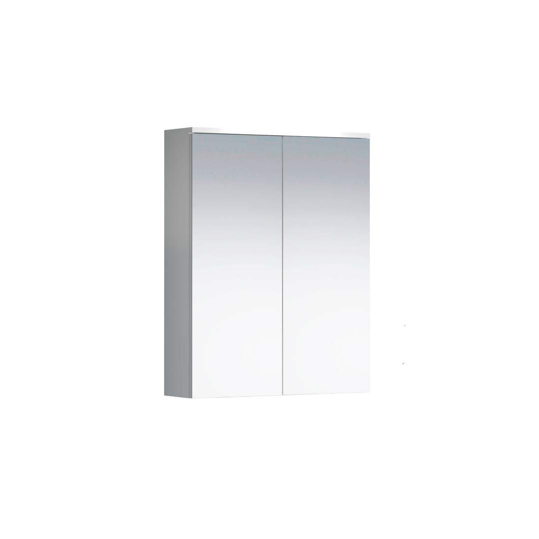 trendteam Badezimmerspiegelschrank Wons Spiegelschrank Bad weiß.