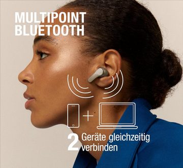 Fresh 'n Rebel kabellose mit Geräuschunterdrückung, Ambient Modus In-Ear-Kopfhörer (Nahtlose Verbindung und elegantes, wasserfestes Design für unterwegs, Multipoint-Bluetooth In-Ear-Sensorikspritzwassergeschützt 30hSpielzeit)