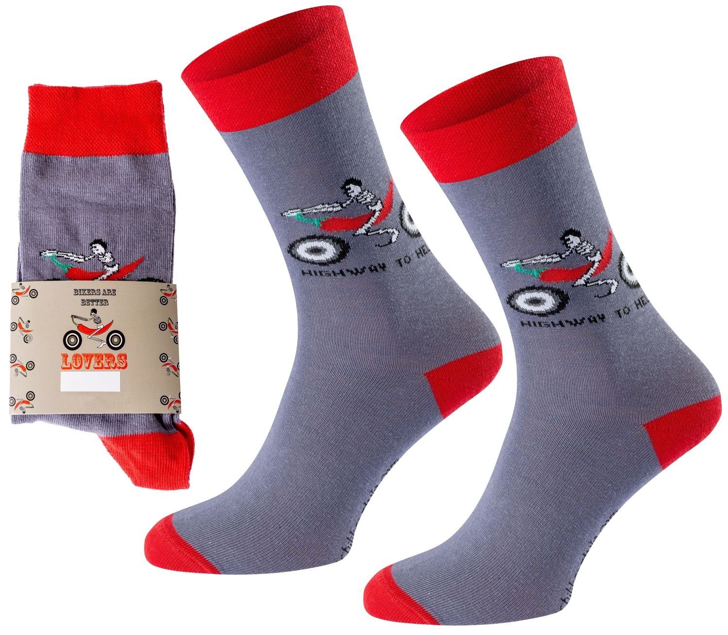 Chili Lifestyle Freizeitsocken BIKE Lustige Socken günstig online kaufen