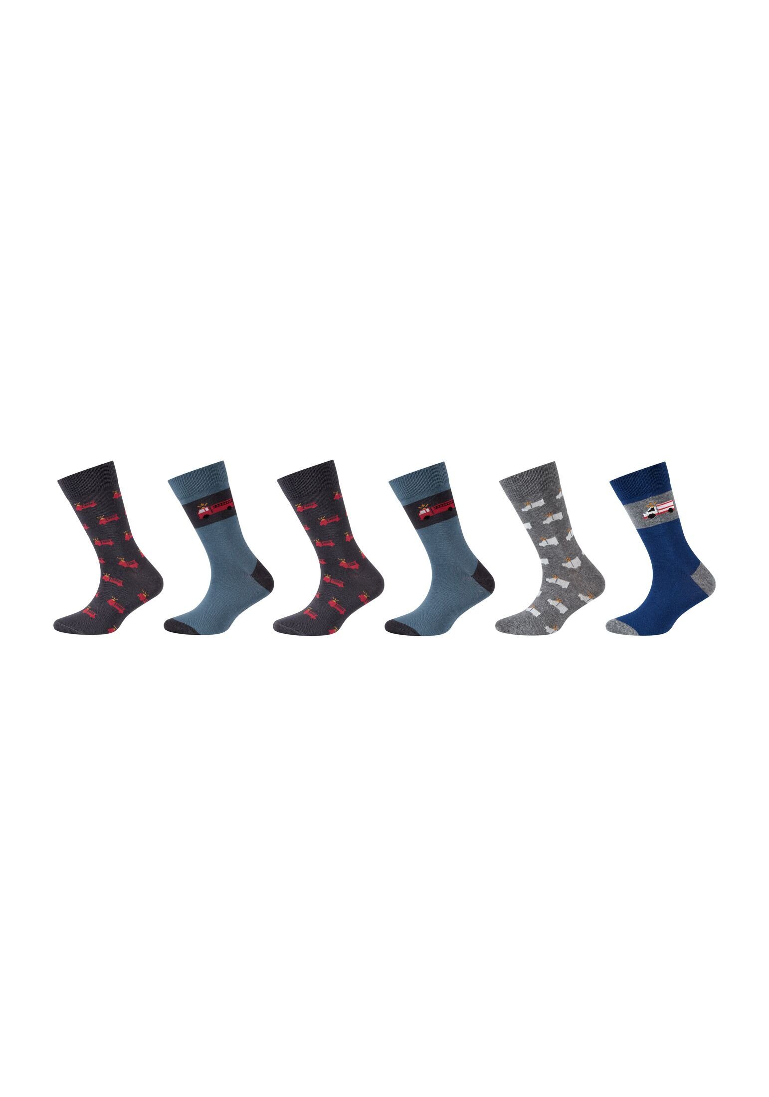 Camano Socken Socken 6er Pack navy peony