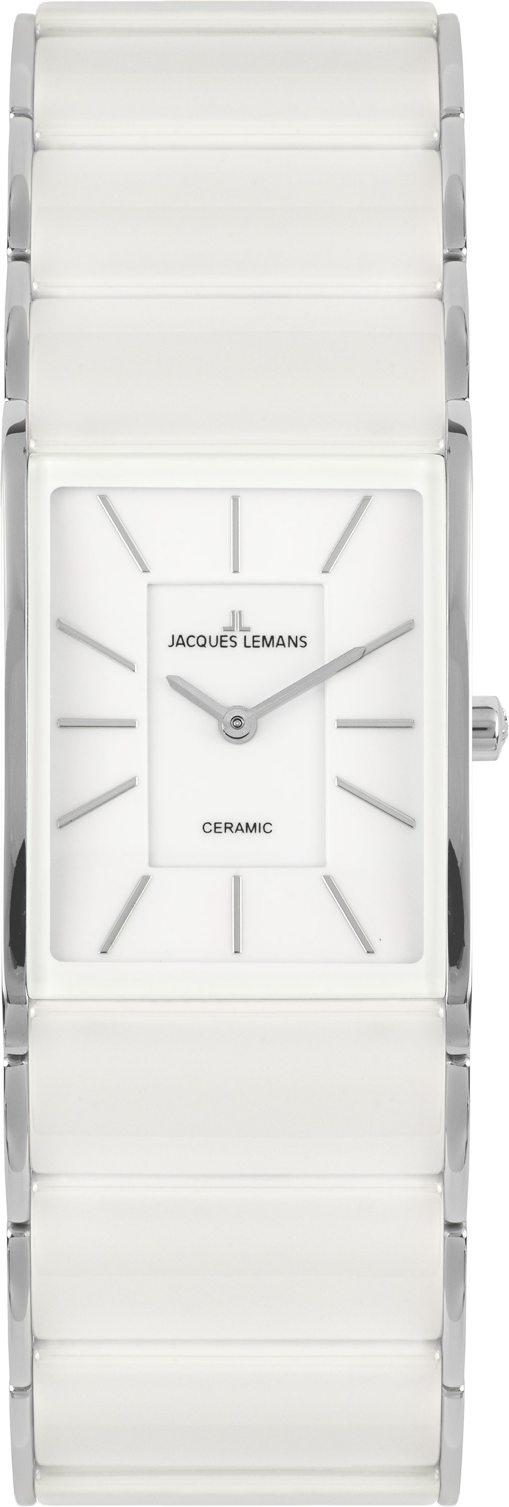 Jacques Lemans Quarzuhr Dublin 1-2214B, Armbanduhr, Damenuhr, Keramik, analog