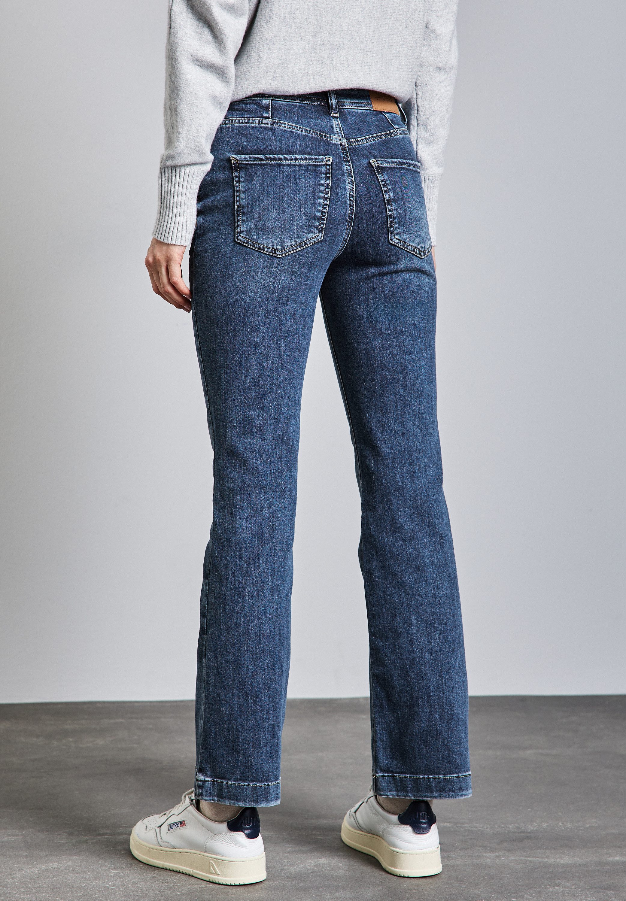 STREET ONE Slim-fit-Jeans aus Baumwolle mit günstig online kaufen