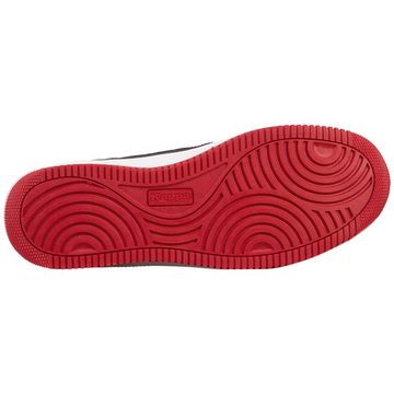 Kappa Sneaker mit Evolution Ambigramm auf Zungen- und Fersenloops