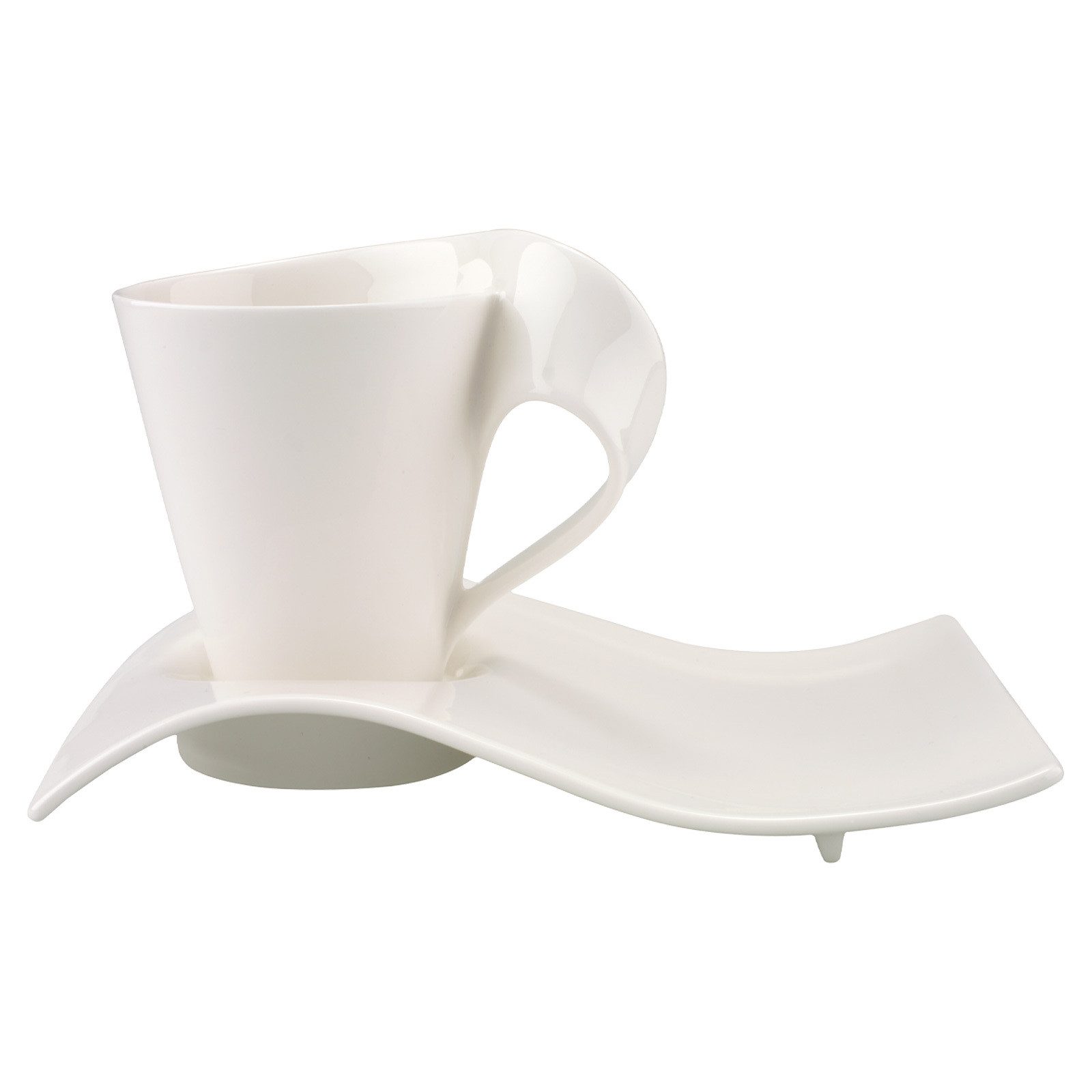 Tasse NewWave Caffè Kaffeebecher mit Unterteller 300 ml