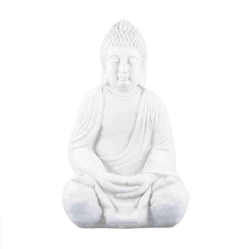 relaxdays Buddhafigur »Buddha Figur sitzend 50 cm«