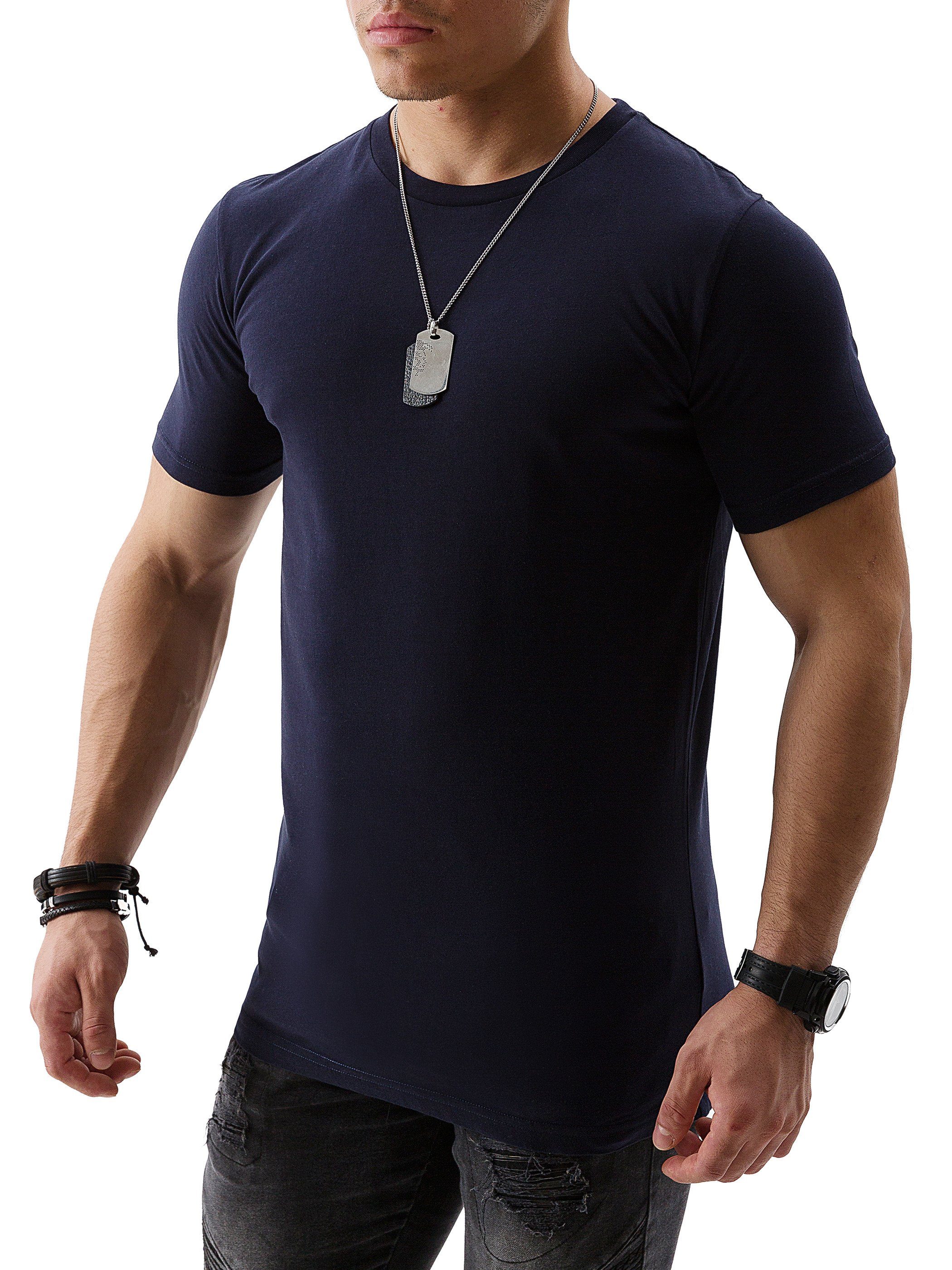 WOTEGA T-Shirt Alton Basic Tee Crew Neck (Set) modernes Rundhalsshirt