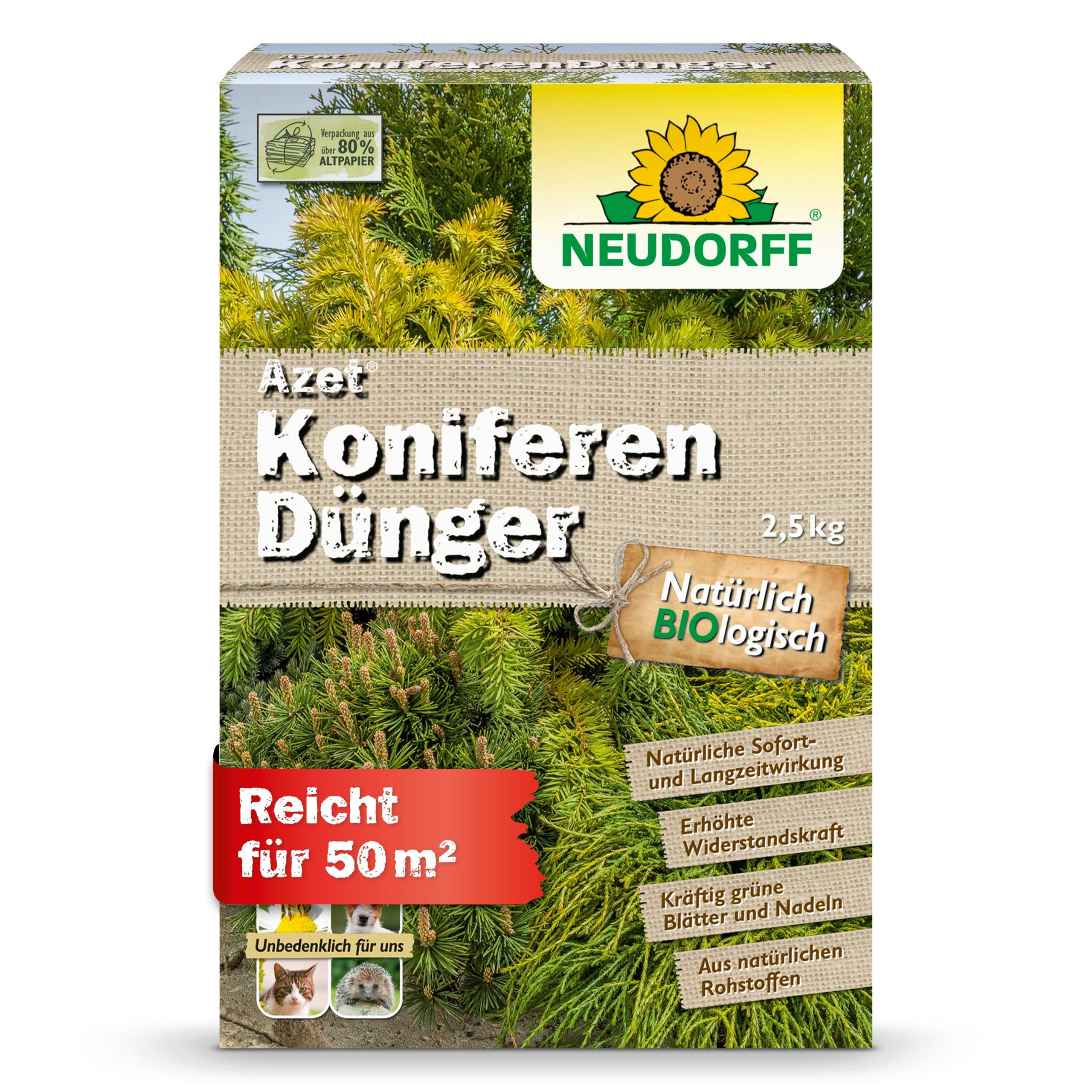 Rasendünger Bio - Azet KoniferenDünger 2,5 kg