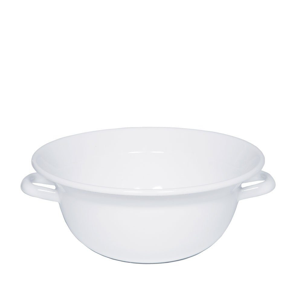 Riess Rührschüssel Classic Weiss, Emaille, Classic Weiß Weitling 28 cm - Emaille