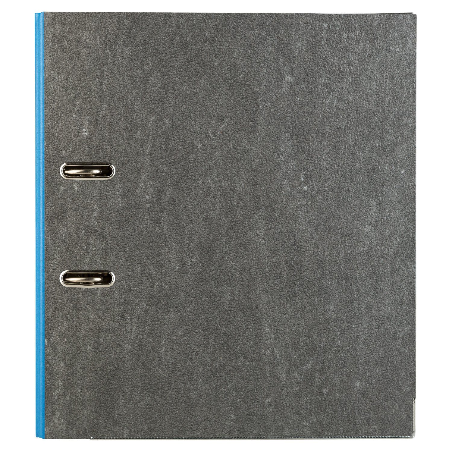 Idena Aktenordner Idena 303067 - Ordner für DIN A4, 5 cm schmal, Wolkenmarmor, blau, 1