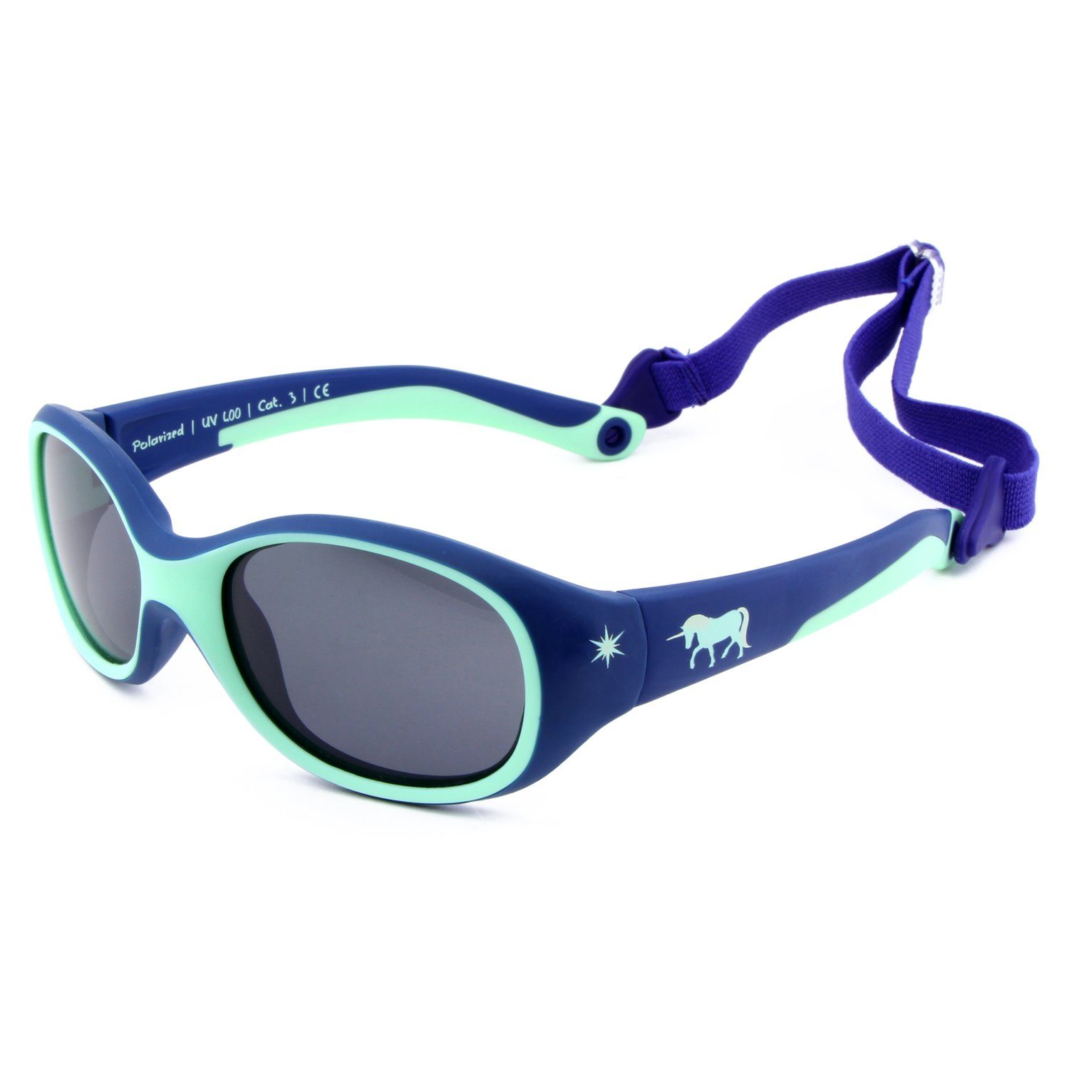 ActiveSol SUNGLASSES Sonnenbrille Kinder Sonnenbrille, Mädchen & Jungen, 2-6 Jahre, unzerstörbar Flexibel & Unzerstörbar Unicorn
