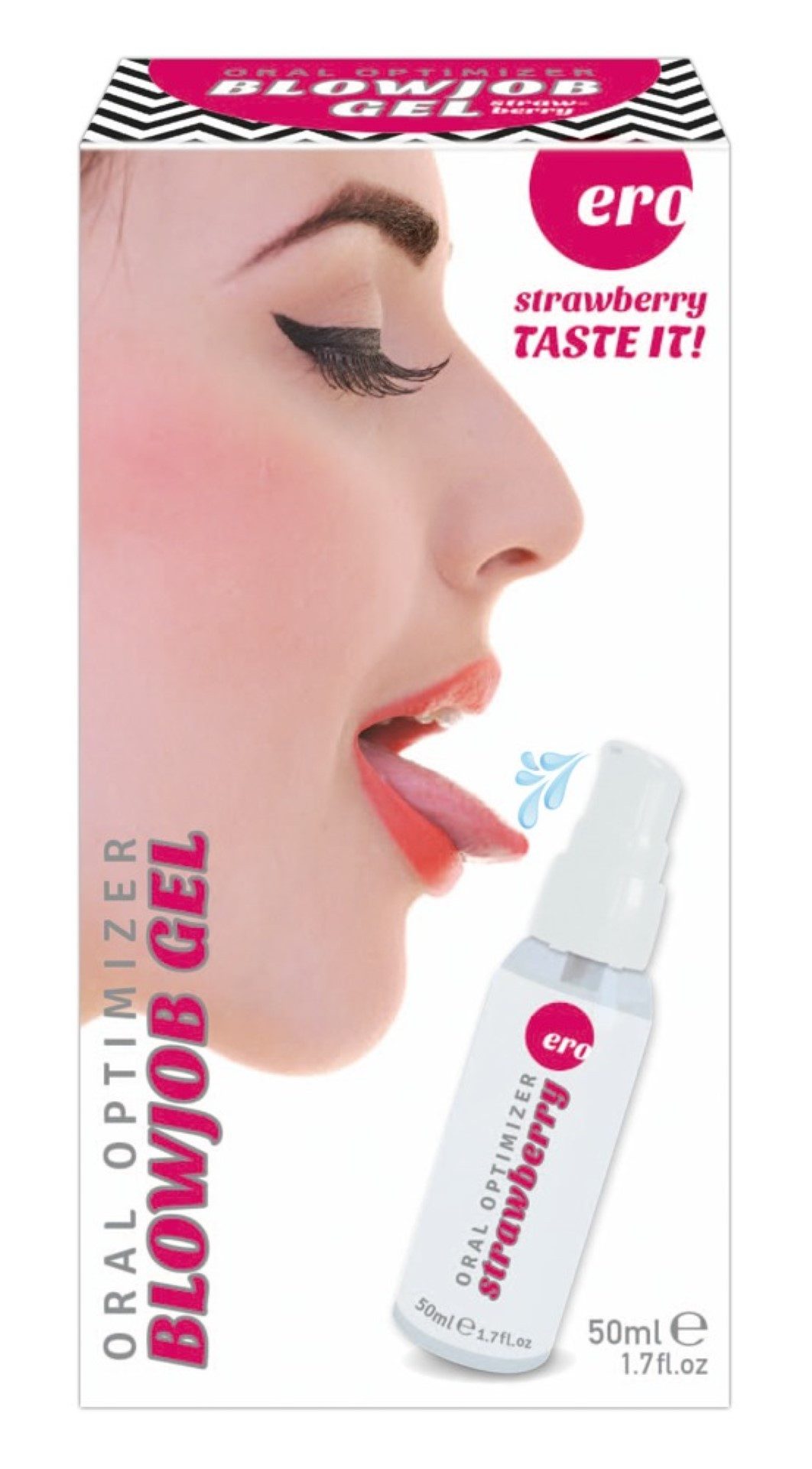 Gleitgel 50 ml - HOT - Ero Oral Blowjob Gel Erdbeer50