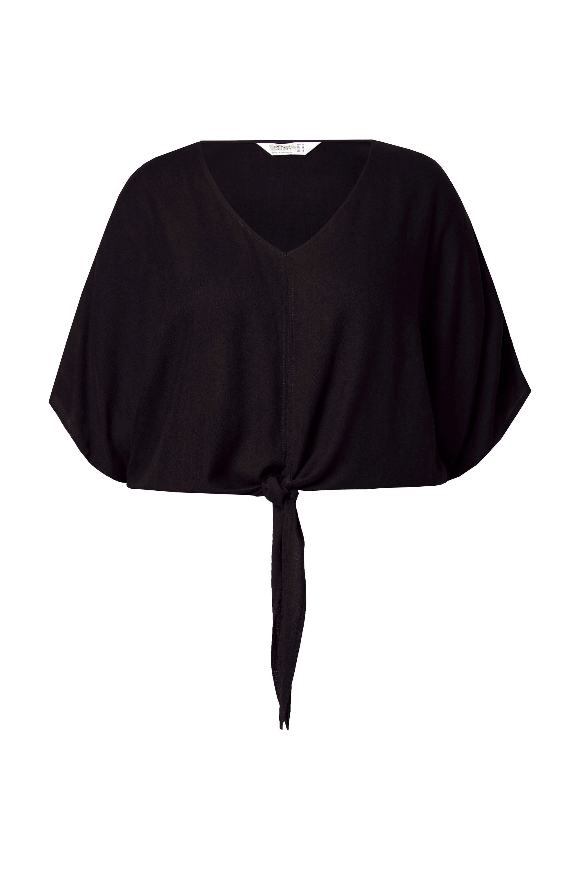 Angel of Style Druckbluse Blusenshirt Zierknoten günstig online kaufen